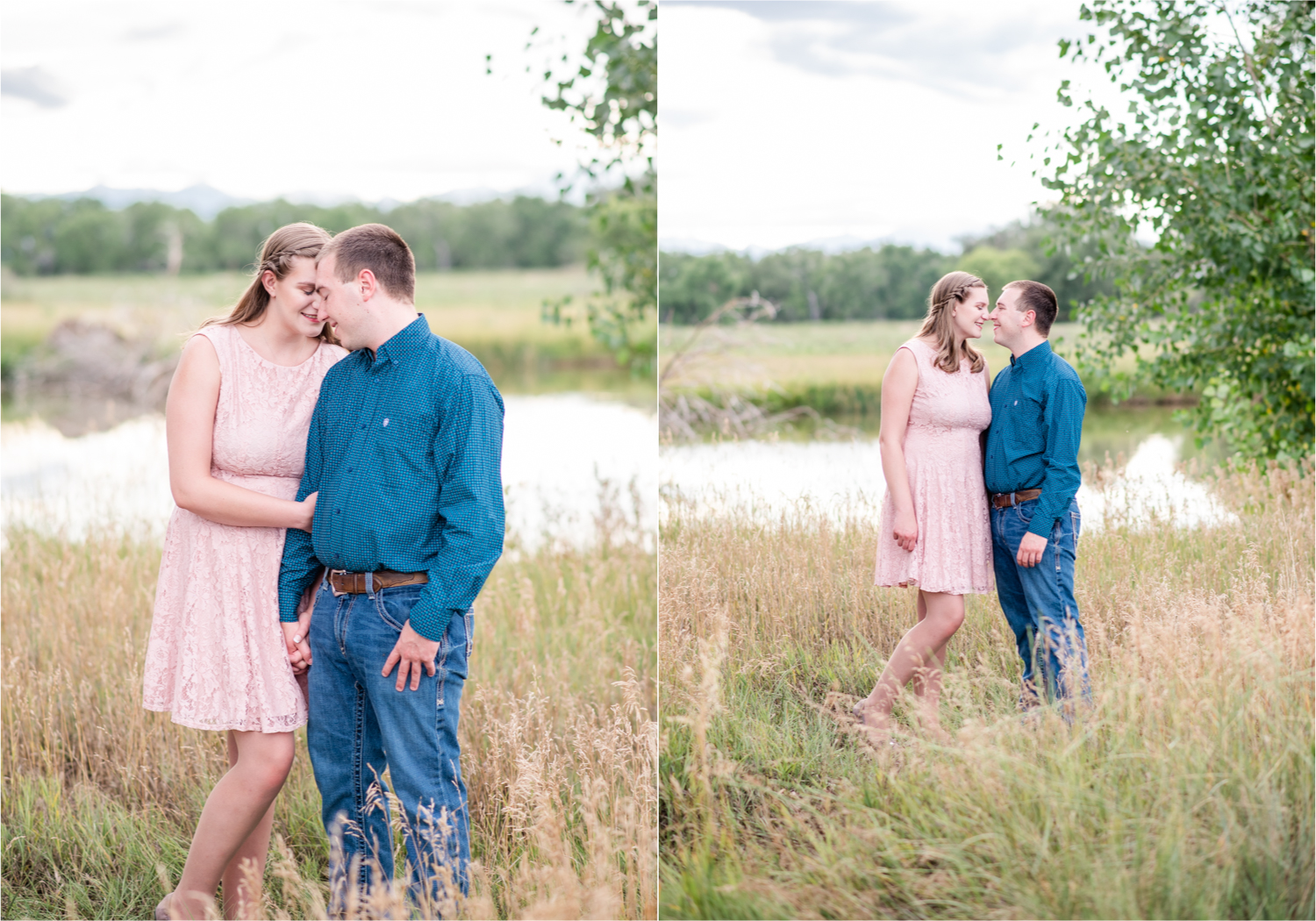 Summer Engagement Session at Sandstone Ranch in Longmont Colorado near Boulder | Britni Girard Photography | Country Engagement
