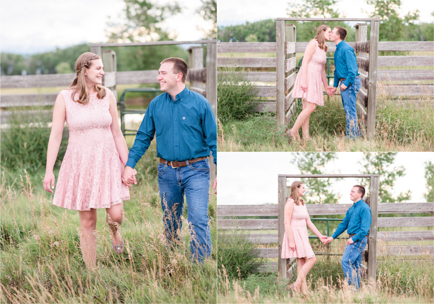 Summer Engagement Session at Sandstone Ranch in Longmont Colorado near Boulder | Britni Girard Photography | Country Engagement