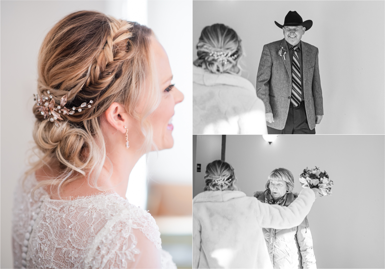 Snowy Winter Wedding in Estes Park Colorado at Black Canyon Inn | Britni Girard Photography