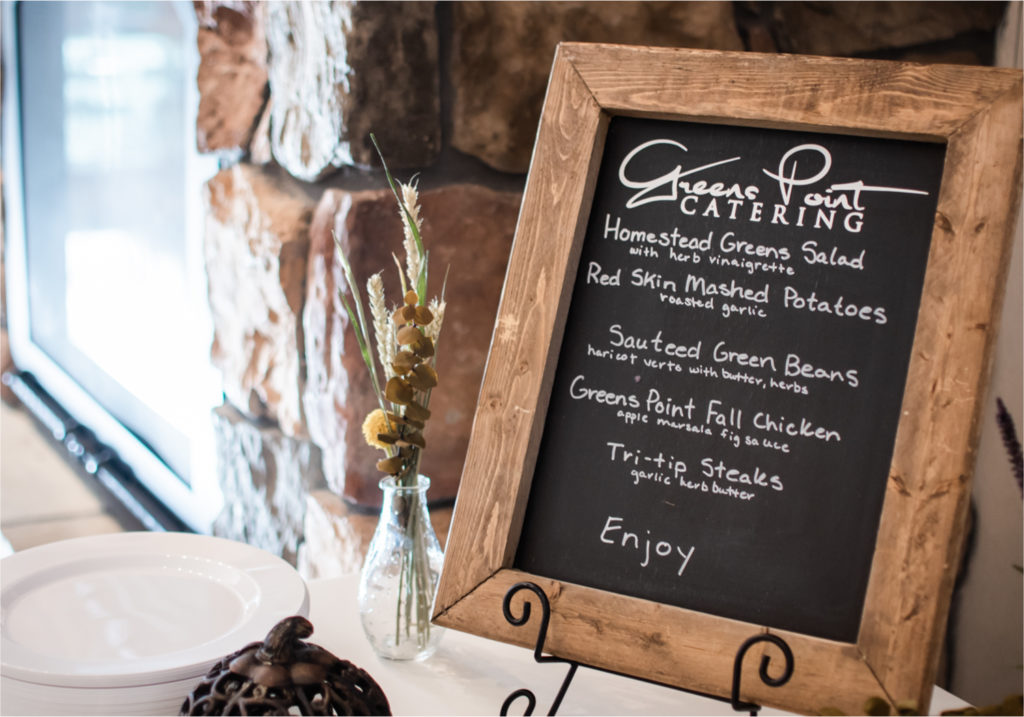 Snowy Winter Wedding in Estes Park Colorado at Black Canyon Inn | Britni Girard Photography - Greens Point Catering