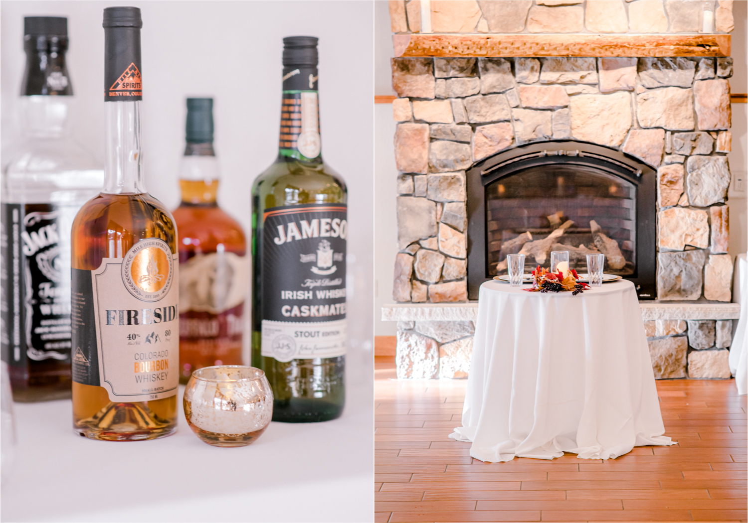 Snowy Winter Wedding in Estes Park Colorado at Black Canyon Inn | Britni Girard Photography