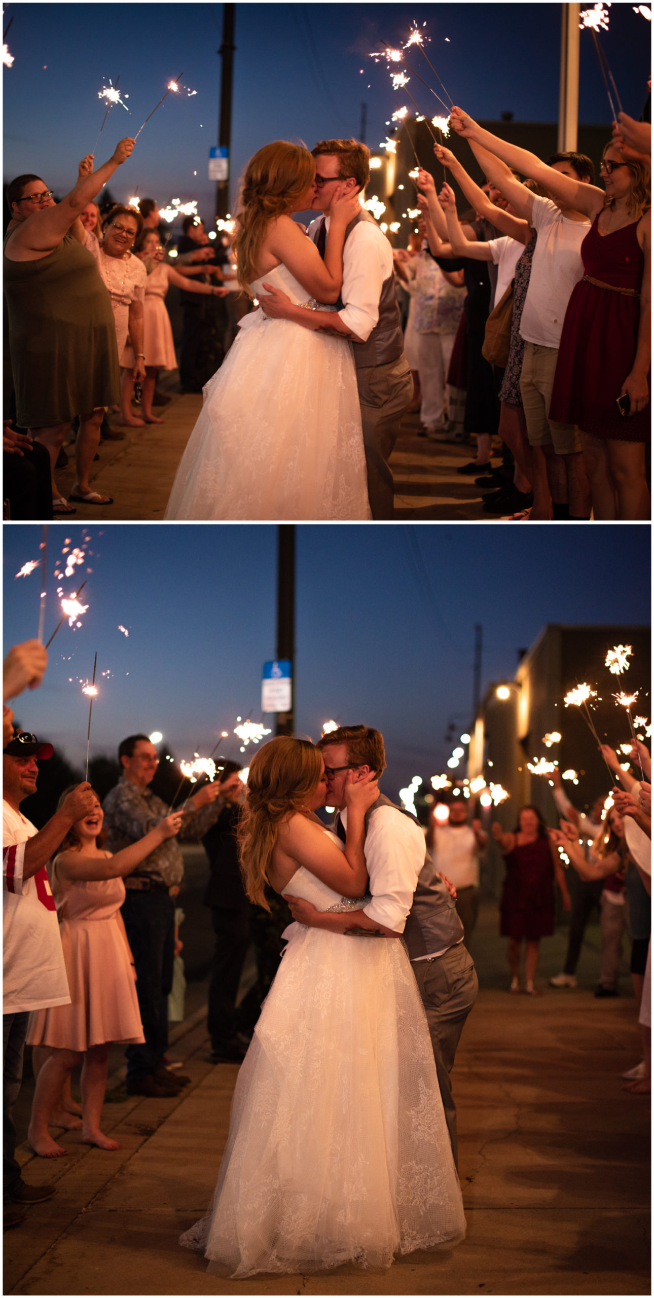 Summer Wedding in Greeley at Glenmere Park and The Armory | Britni Girard Photography - Wedding Photographer - Bride and Groom Exit