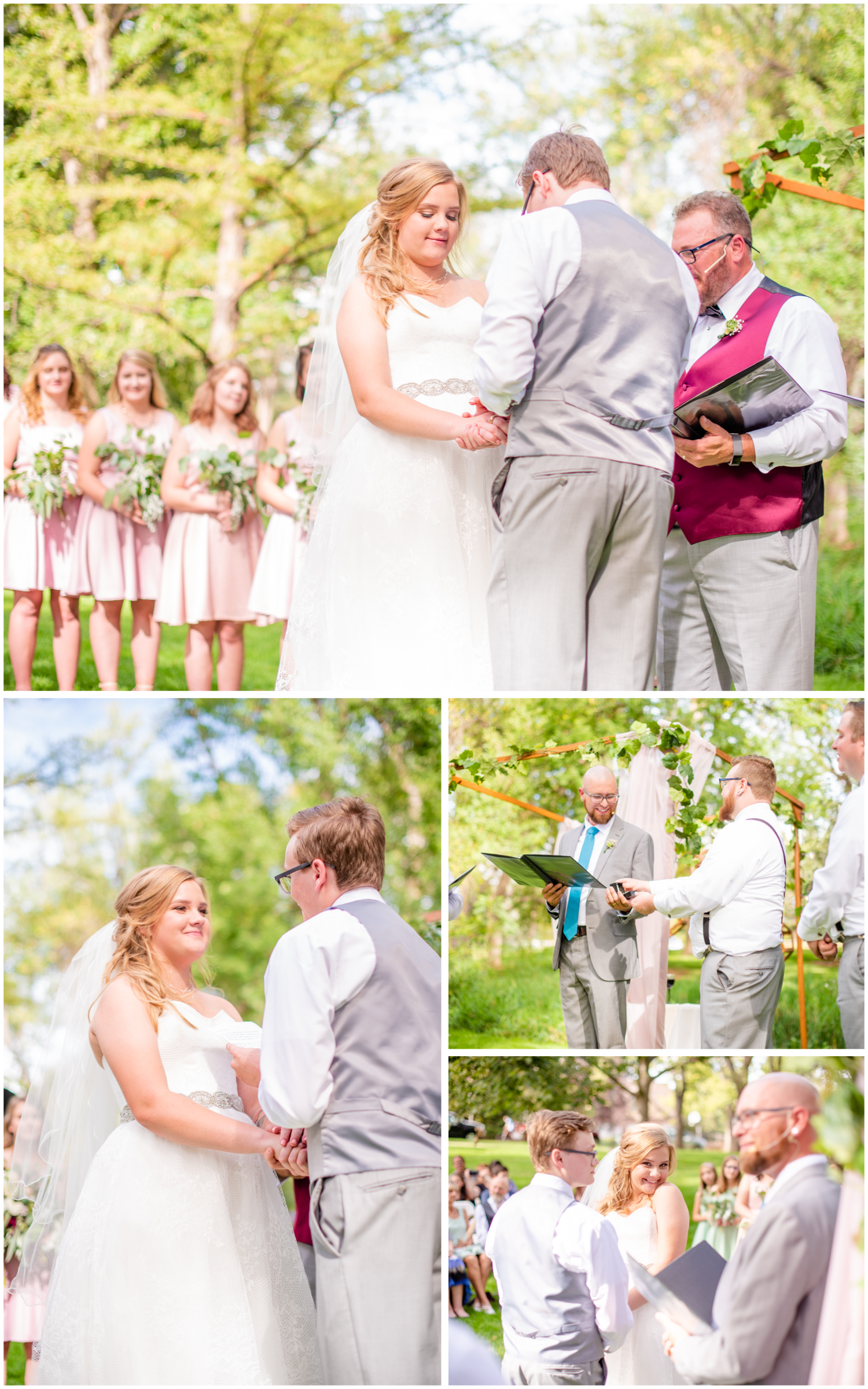 Summer Wedding in Greeley at Glenmere Park and The Armory | Britni Girard Photography - Wedding Photographer - Bride and Groom Classic Car