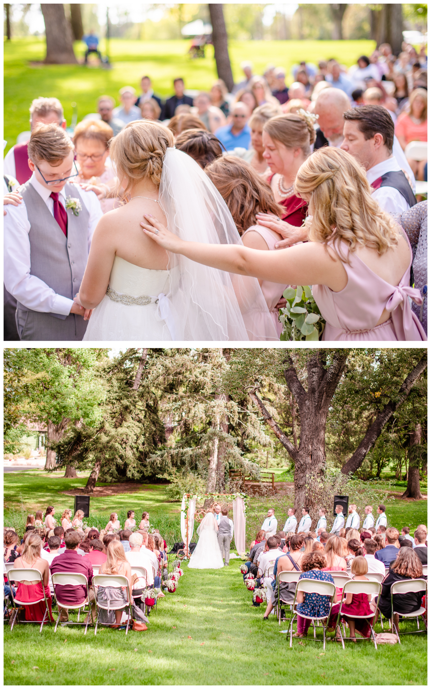 Summer Wedding in Greeley at Glenmere Park and The Armory | Britni Girard Photography - Wedding Photographer - Bride and Groom Classic Car