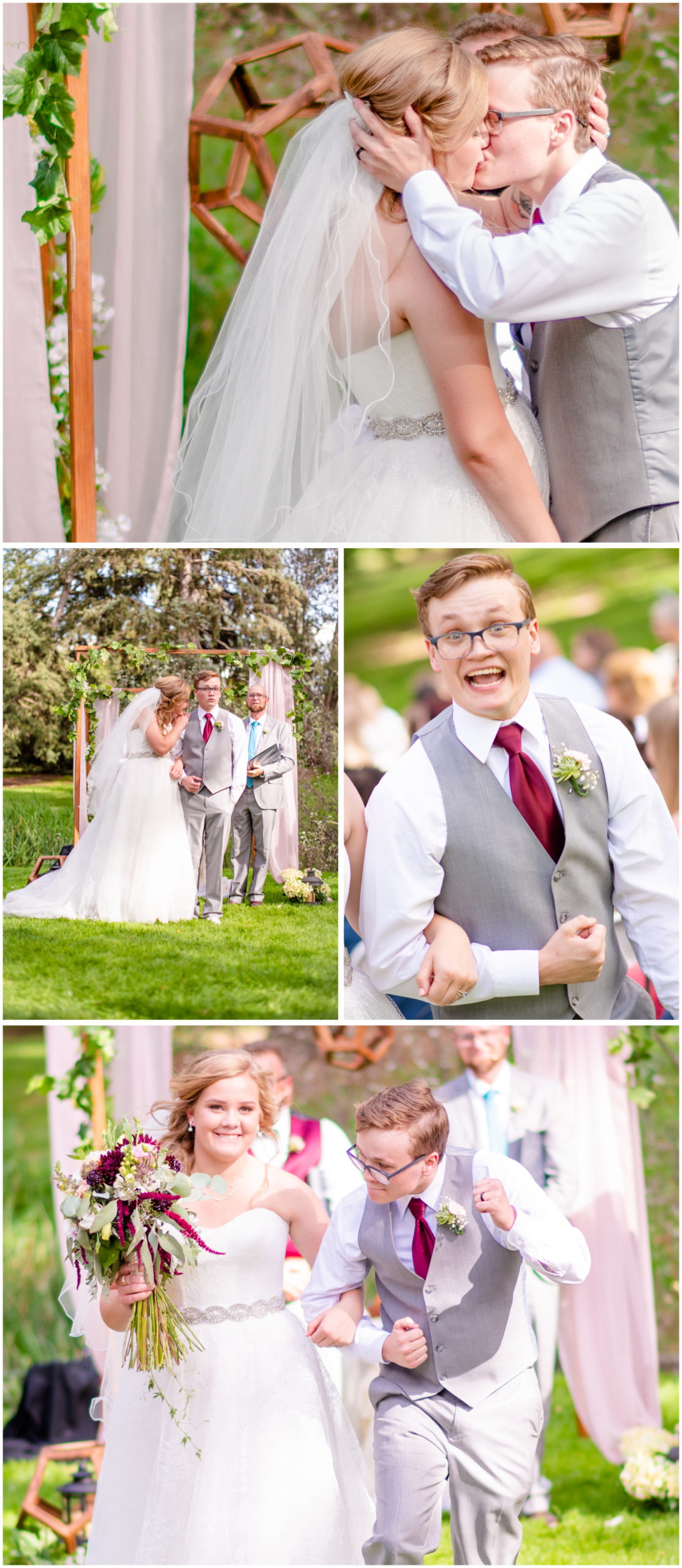 Summer Wedding in Greeley at Glenmere Park and The Armory | Britni Girard Photography - Wedding Photographer - Bride and Groom Classic Car