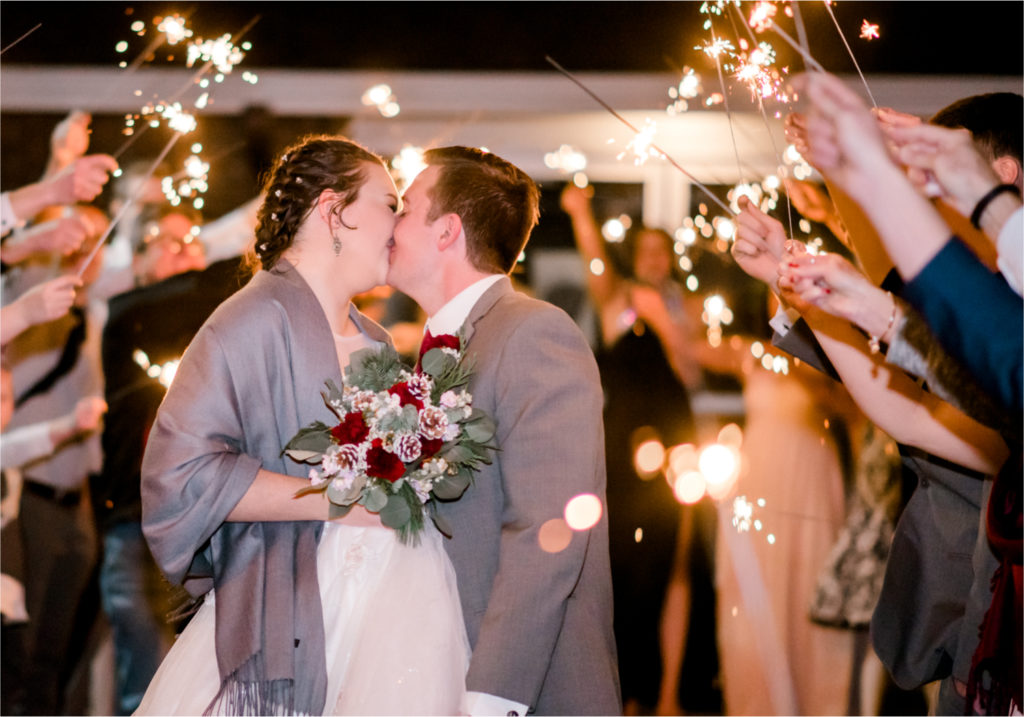 Winter Wedding in Fort Collins with a First Look at Spring Canyon and a romantic church ceremony | Britni Girard Photography | Colorado Wedding Photographer