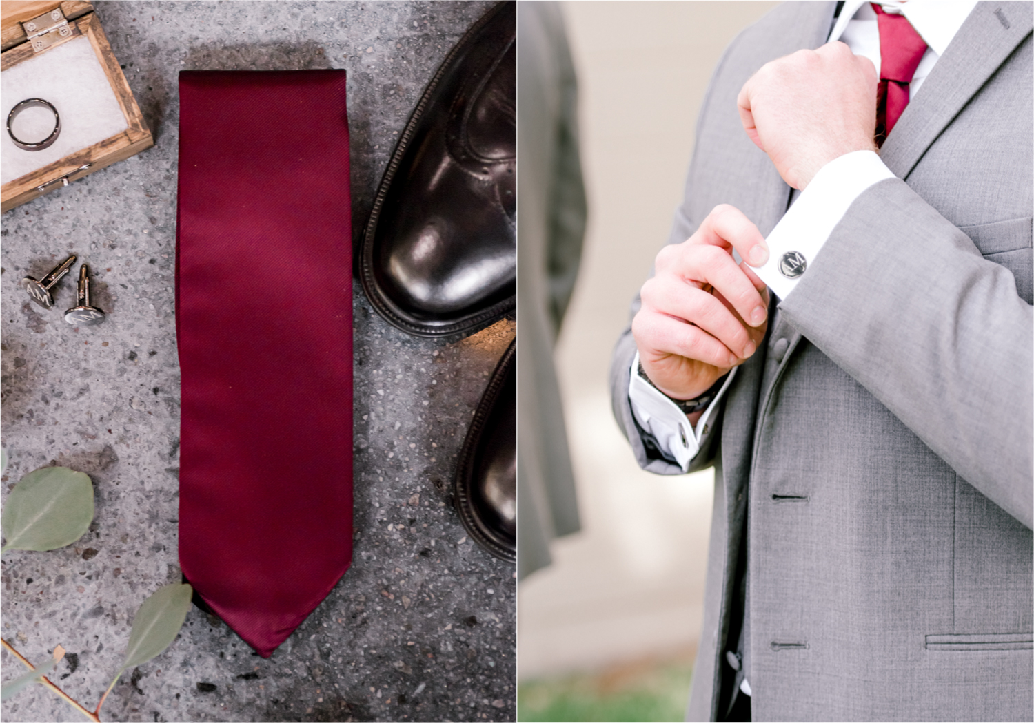 Winter Wedding in Fort Collins with a First Look at Spring Canyon and a romantic church ceremony | Britni Girard Photography | Colorado Wedding Photographer