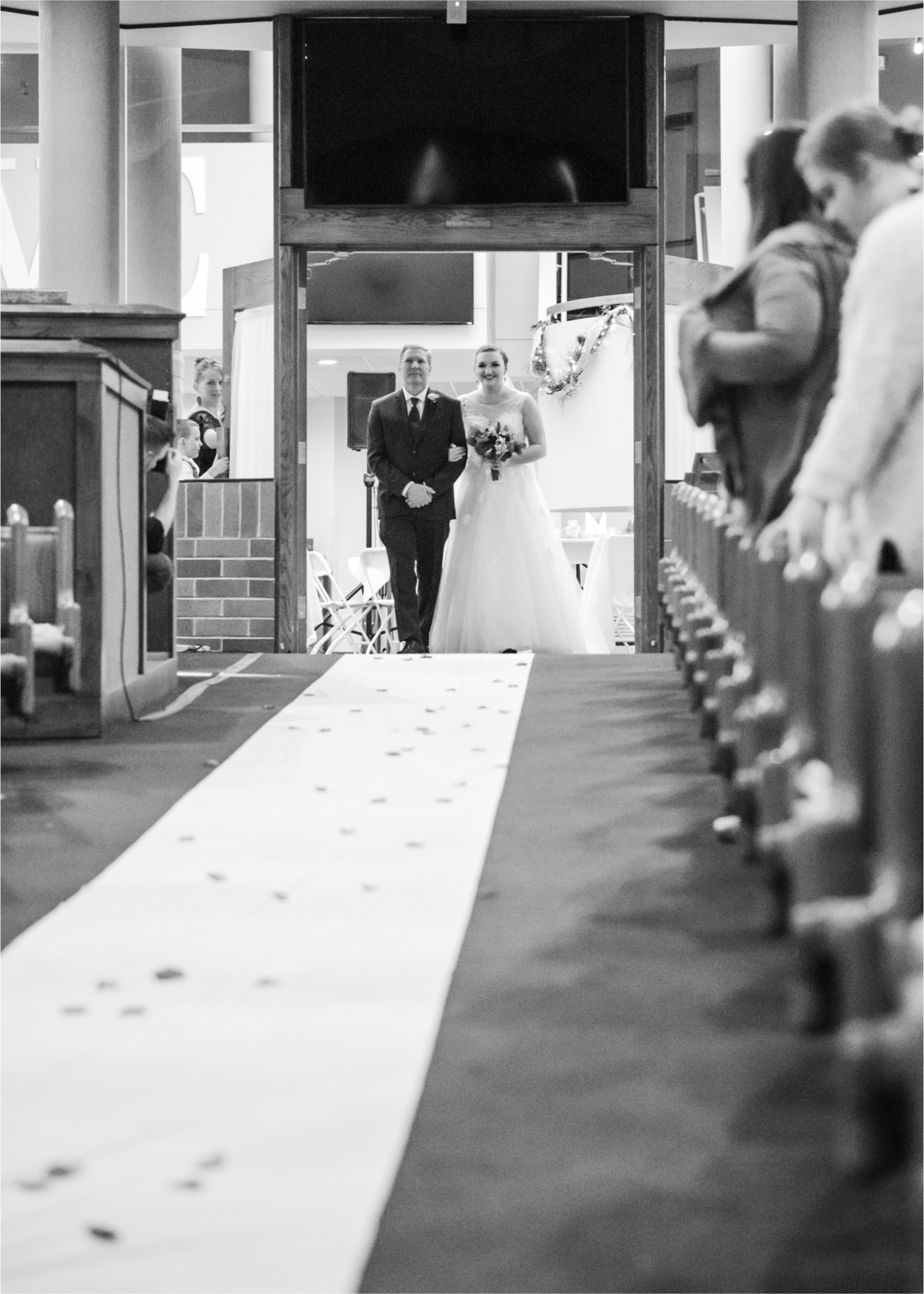 Winter Wedding in Fort Collins with a First Look at Spring Canyon and a romantic church ceremony | Britni Girard Photography | Colorado Wedding Photographer