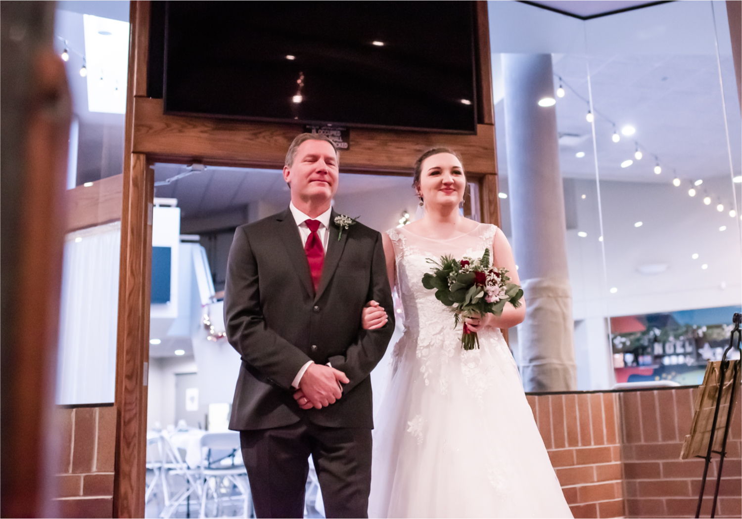 Winter Wedding in Fort Collins with a First Look at Spring Canyon and a romantic church ceremony | Britni Girard Photography | Colorado Wedding Photographer