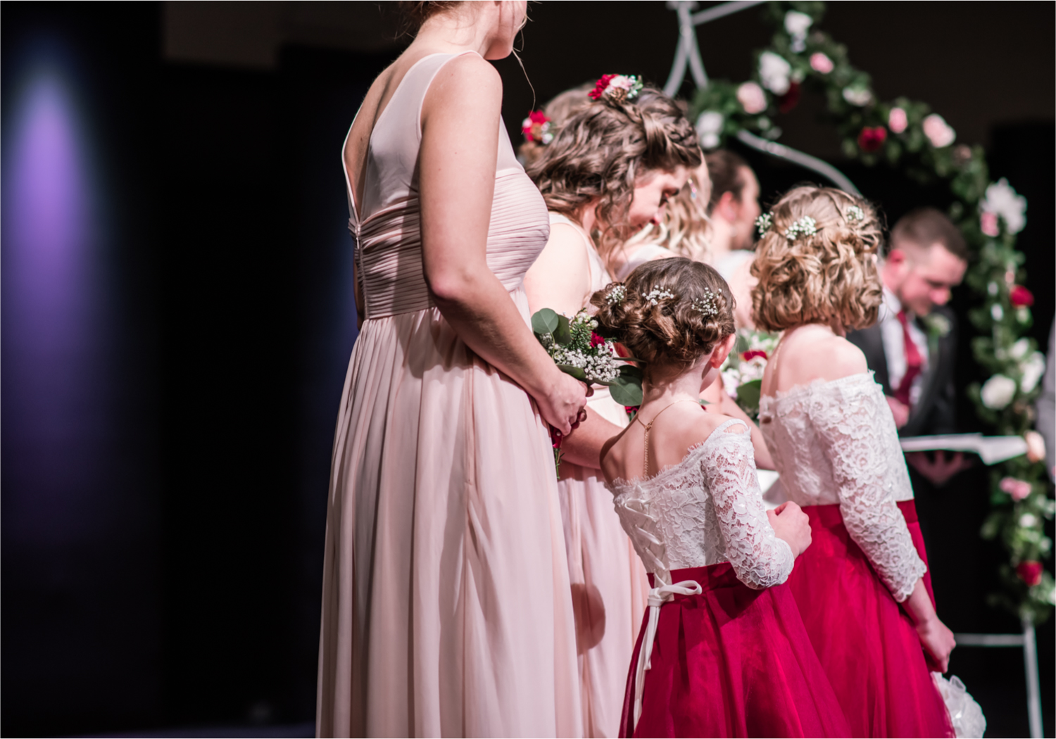 Winter Wedding in Fort Collins with a First Look at Spring Canyon and a romantic church ceremony | Britni Girard Photography | Colorado Wedding Photographer