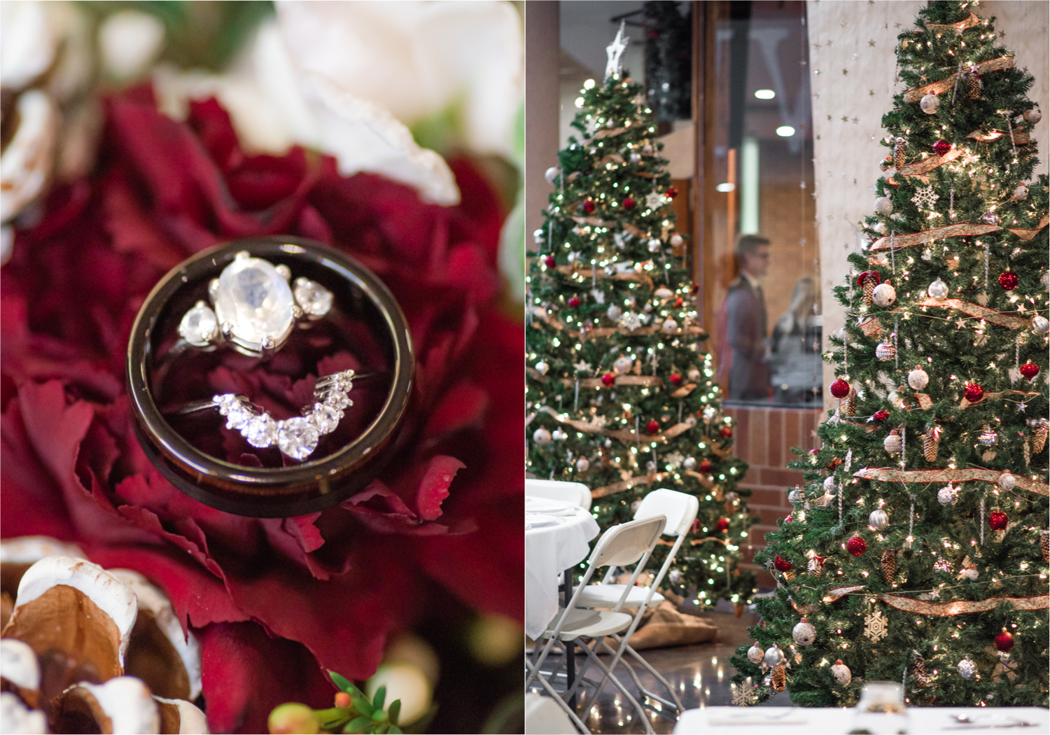 Winter Wedding in Fort Collins with a First Look at Spring Canyon and a romantic church ceremony | Britni Girard Photography | Colorado Wedding Photographer