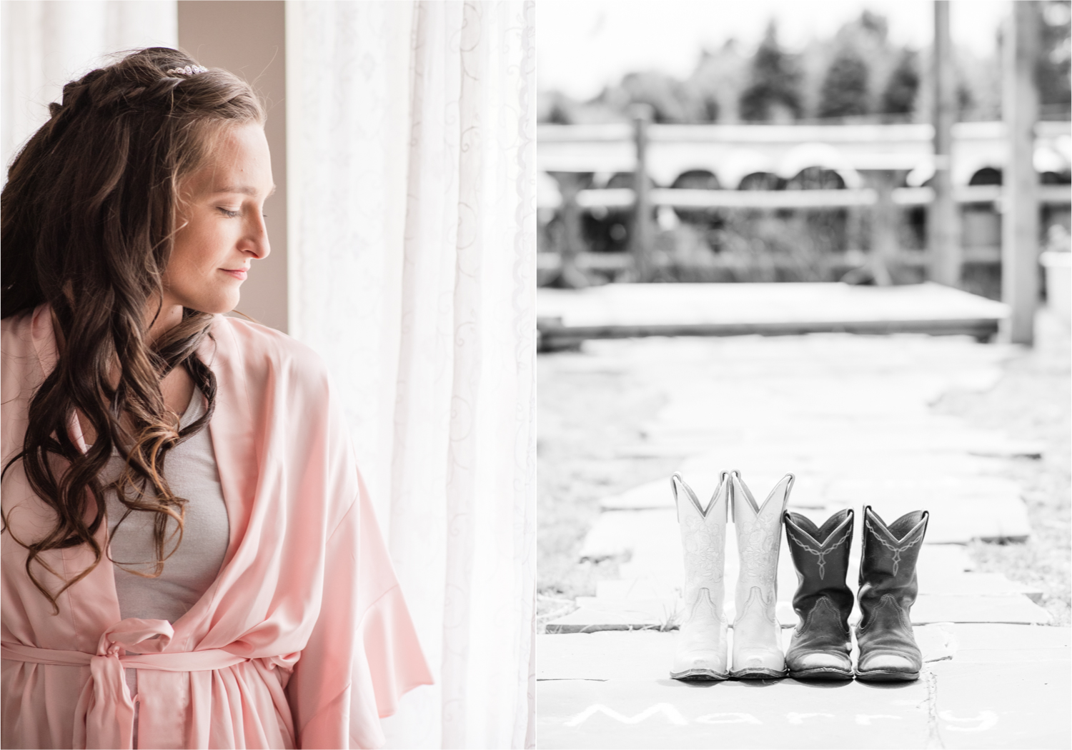Rustic Country Glam Wedding during Summer in Northern Colorado with first look and a romantic country dance | Britni Girard Photography - Greeley, Colorado