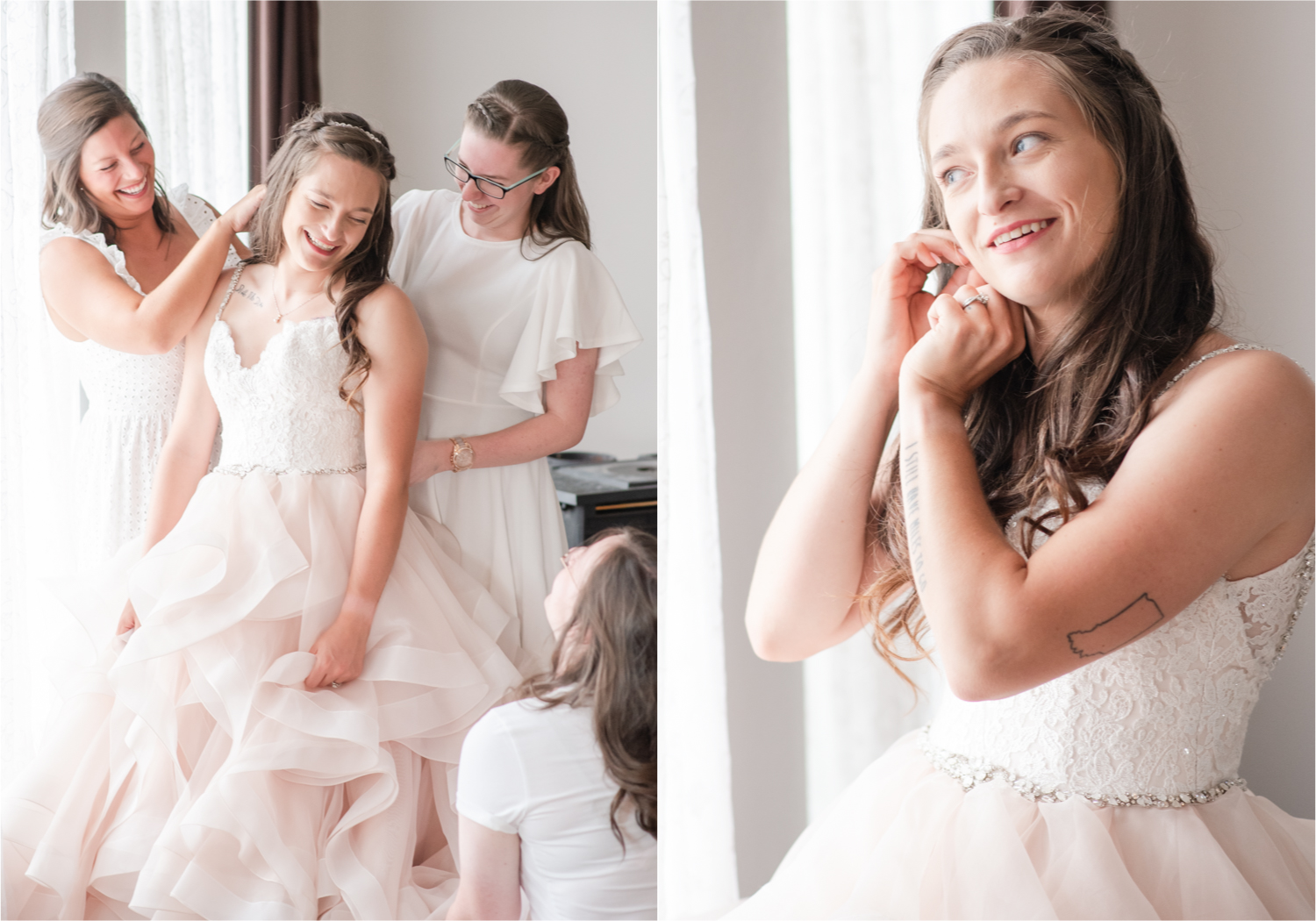 Rustic Country Glam Wedding during Summer in Northern Colorado with first look and a romantic country dance | Britni Girard Photography - Greeley, Colorado