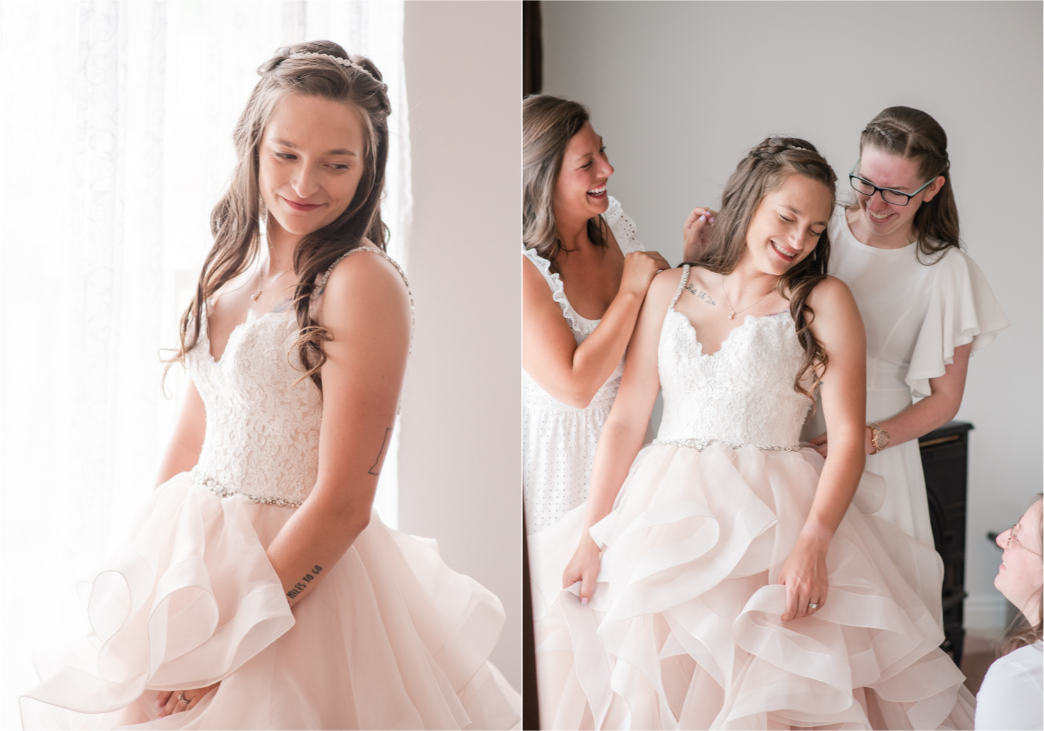 Rustic Country Glam Wedding during Summer in Northern Colorado with first look and a romantic country dance | Britni Girard Photography - Greeley, Colorado