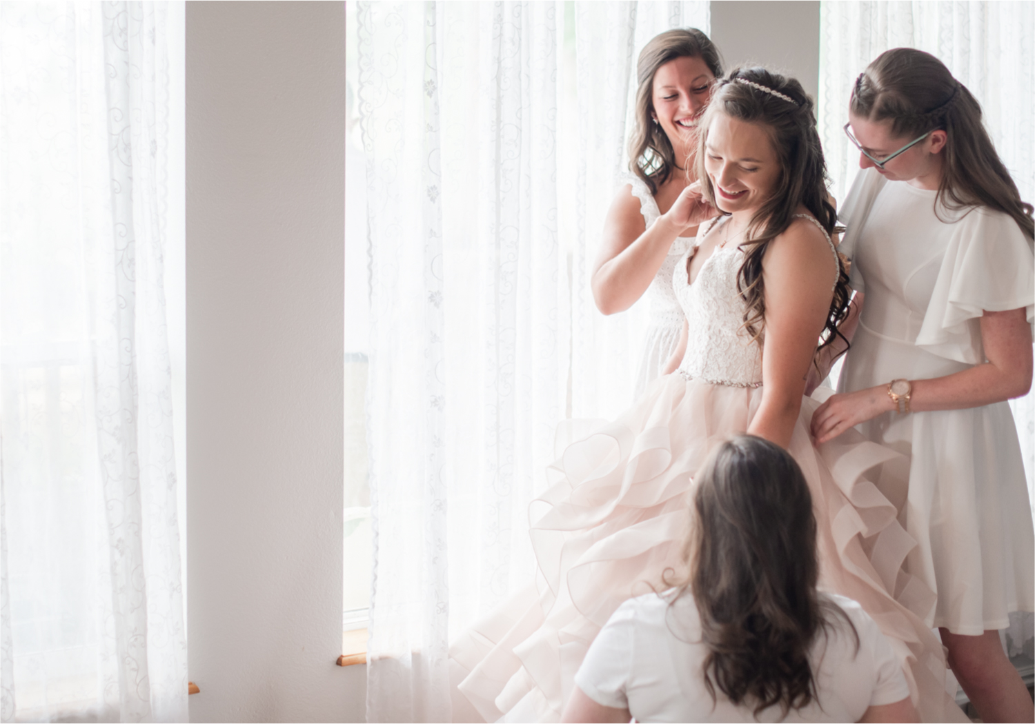 Rustic Country Glam Wedding during Summer in Northern Colorado with first look and a romantic country dance | Britni Girard Photography - Greeley, Colorado
