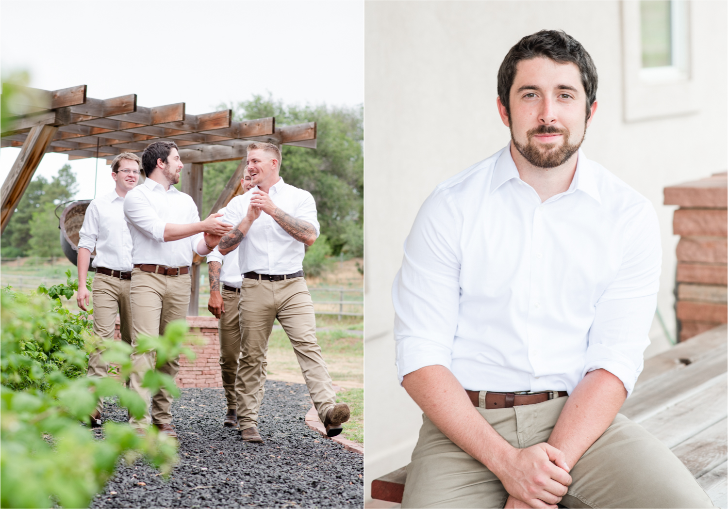 Rustic Country Glam Wedding during Summer in Northern Colorado with first look and a romantic country dance | Britni Girard Photography - Greeley, Colorado
