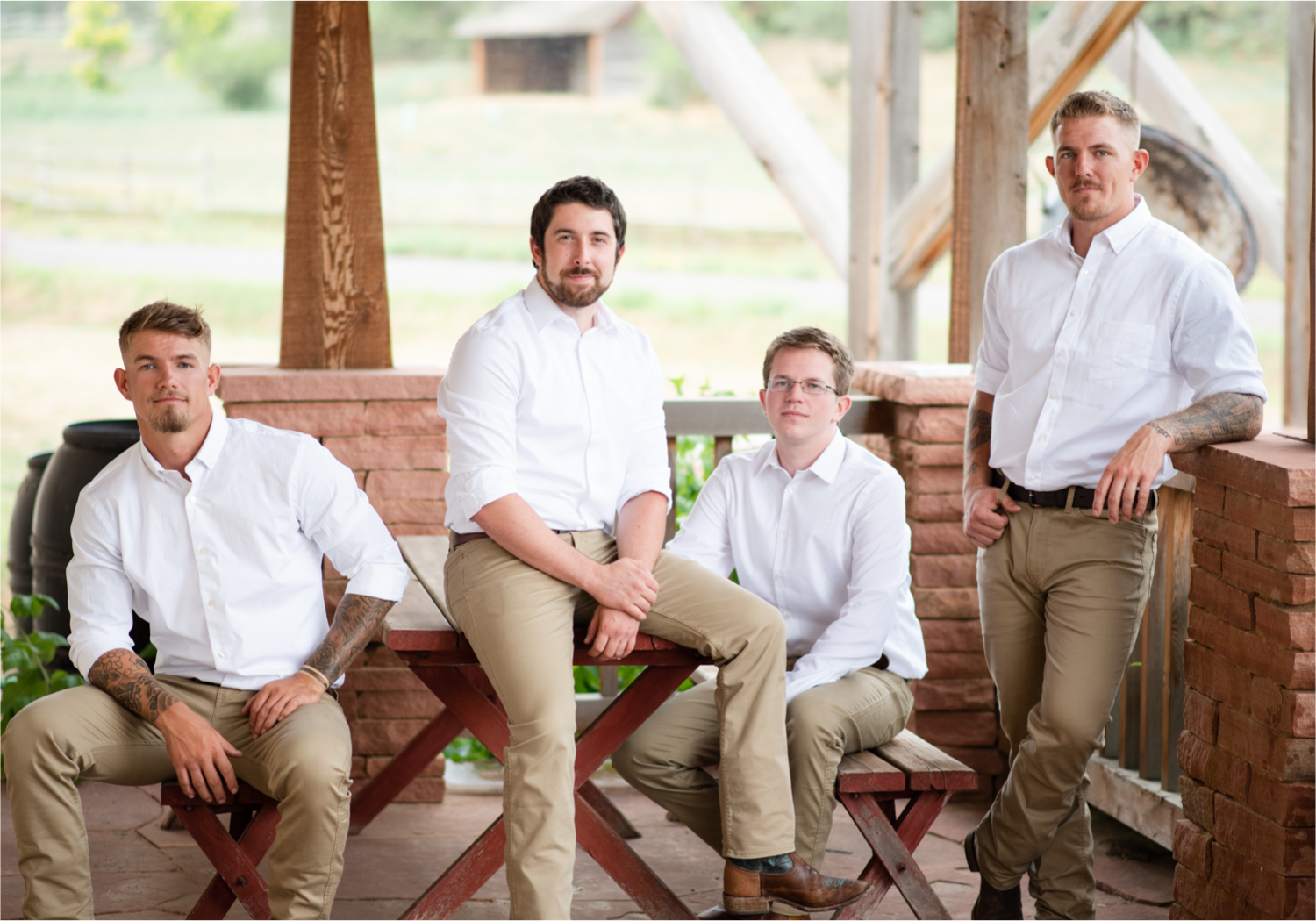 Rustic Country Glam Wedding during Summer in Northern Colorado with first look and a romantic country dance | Britni Girard Photography - Greeley, Colorado