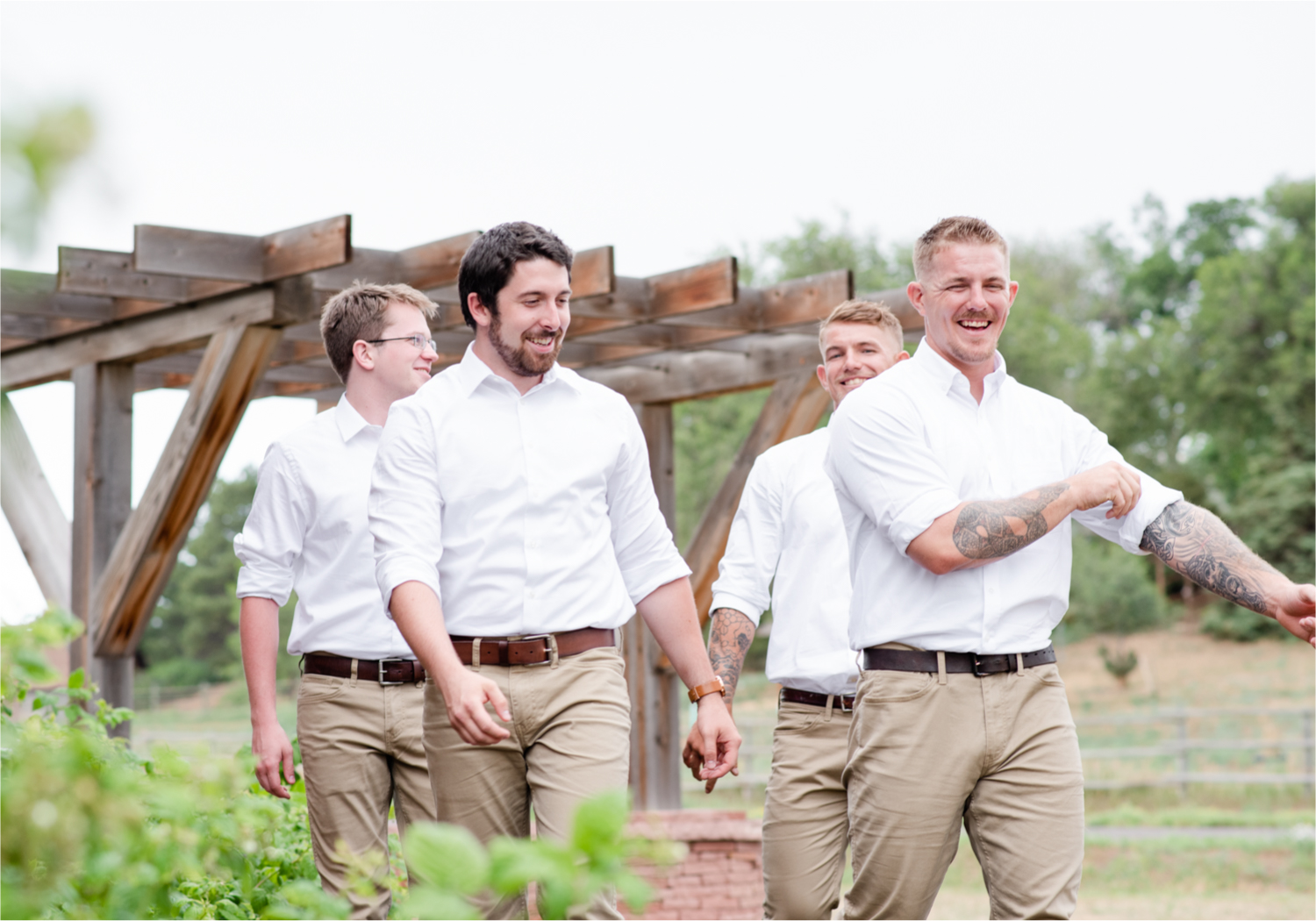 Rustic Country Glam Wedding during Summer in Northern Colorado with first look and a romantic country dance | Britni Girard Photography - Greeley, Colorado