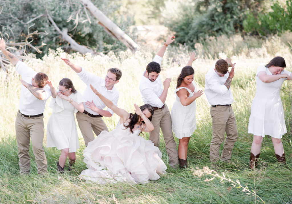 Rustic Country Glam Wedding during Summer in Northern Colorado with first look and a romantic country dance | Britni Girard Photography - Greeley, Colorado