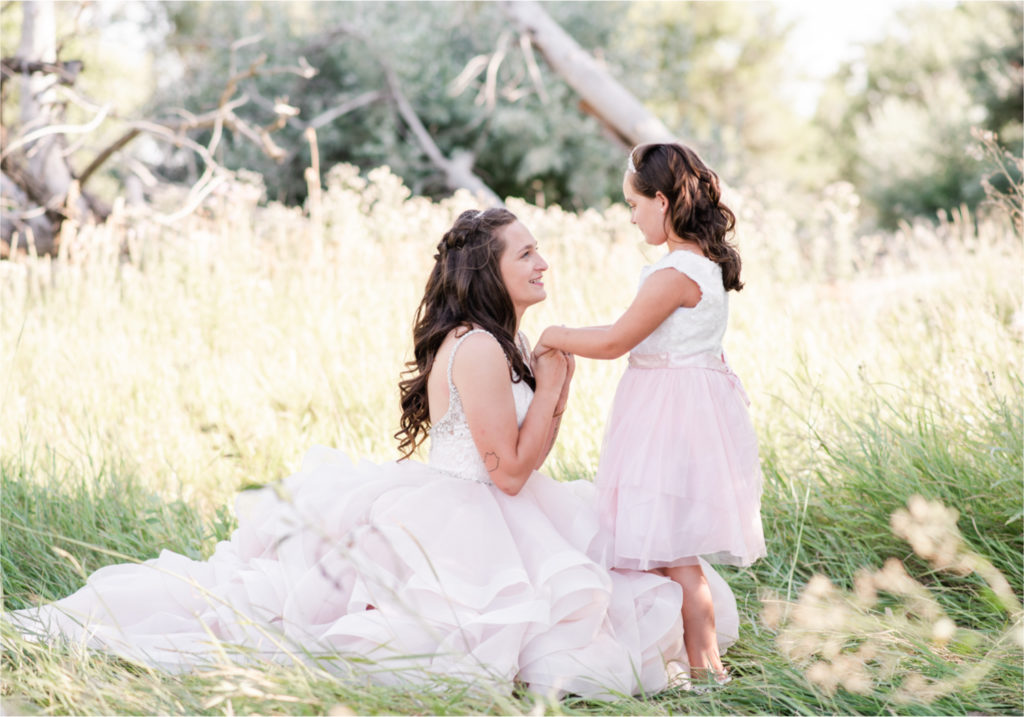 Rustic Country Glam Wedding during Summer in Northern Colorado with first look and a romantic country dance | Britni Girard Photography - Greeley, Colorado
