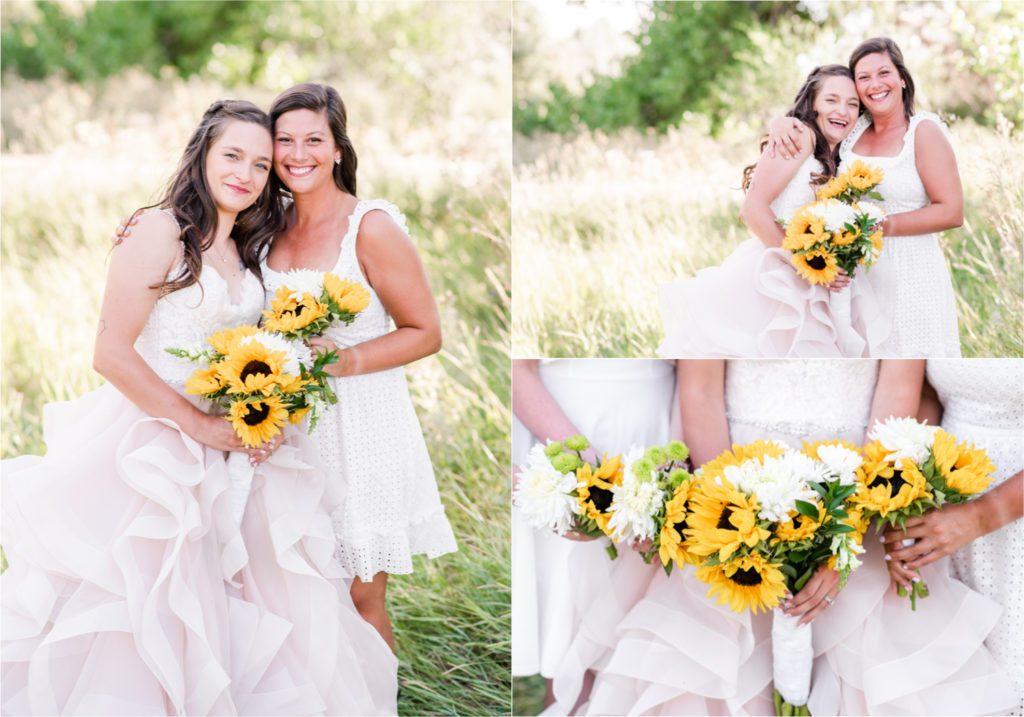 Rustic Country Glam Wedding during Summer in Northern Colorado with first look and a romantic country dance | Britni Girard Photography - Greeley, Colorado
