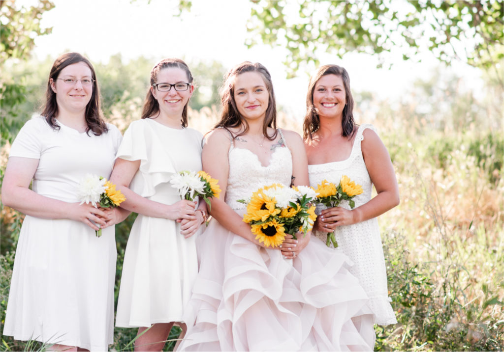 Rustic Country Glam Wedding during Summer in Northern Colorado with first look and a romantic country dance | Britni Girard Photography - Greeley, Colorado