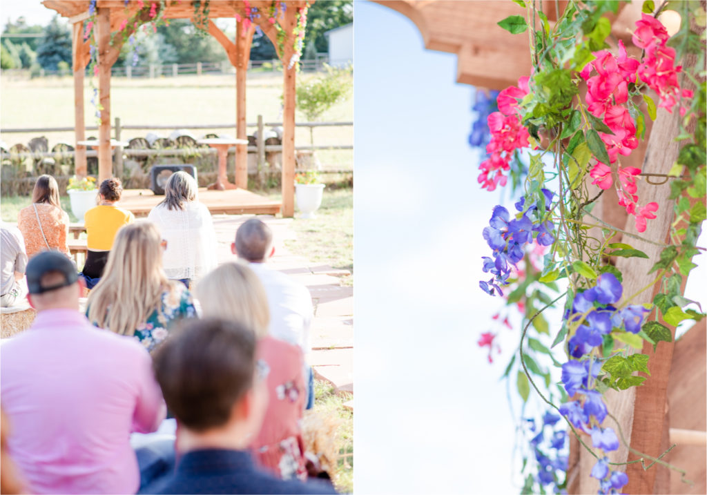 Rustic Country Glam Wedding during Summer in Northern Colorado with first look and a romantic country dance | Britni Girard Photography - Greeley, Colorado