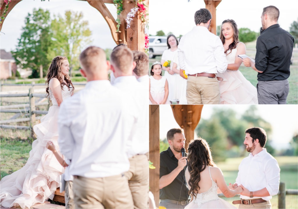 Rustic Country Glam Wedding during Summer in Northern Colorado with first look and a romantic country dance | Britni Girard Photography - Greeley, Colorado