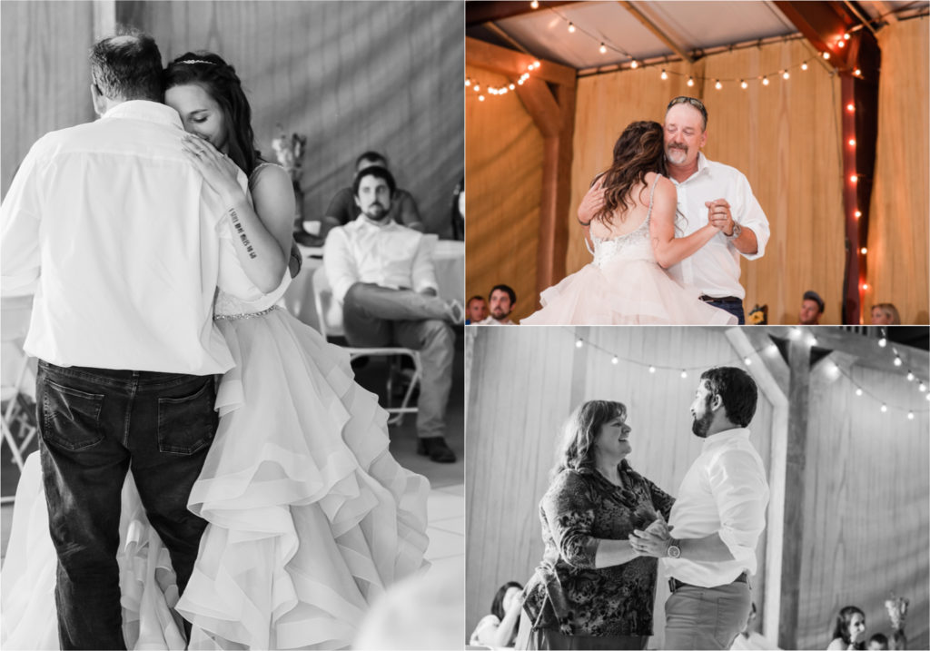 Rustic Country Glam Wedding during Summer in Northern Colorado with first look and a romantic country dance | Britni Girard Photography - Greeley, Colorado