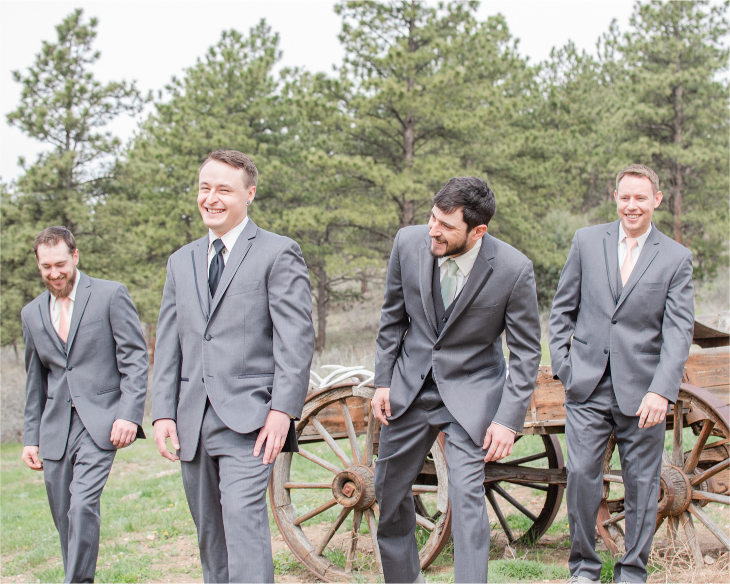 Rustic Rocky Mountain Wedding in Loveland Colorado | Britni Girard Photography | Romantic Morning Brunch Wedding with big surprises for guests | Rain and Shine