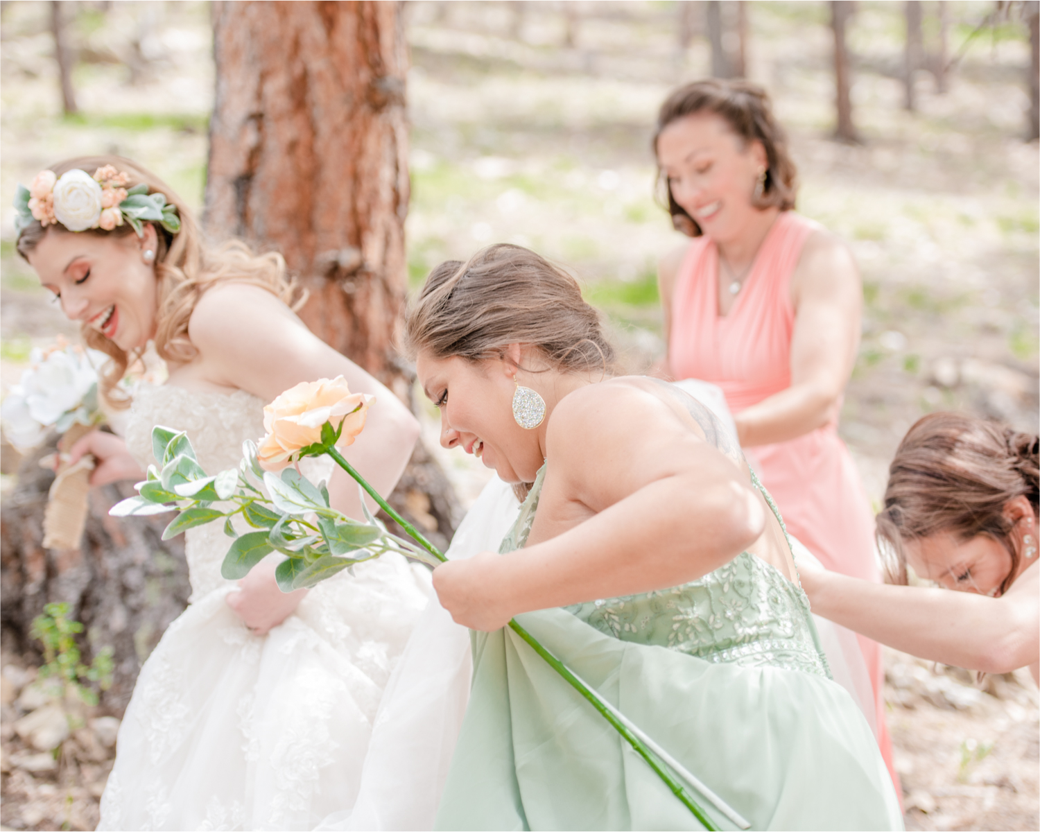 Rustic Rocky Mountain Wedding in Loveland Colorado | Britni Girard Photography | Romantic Morning Brunch Wedding with big surprises for guests | Rain and Shine