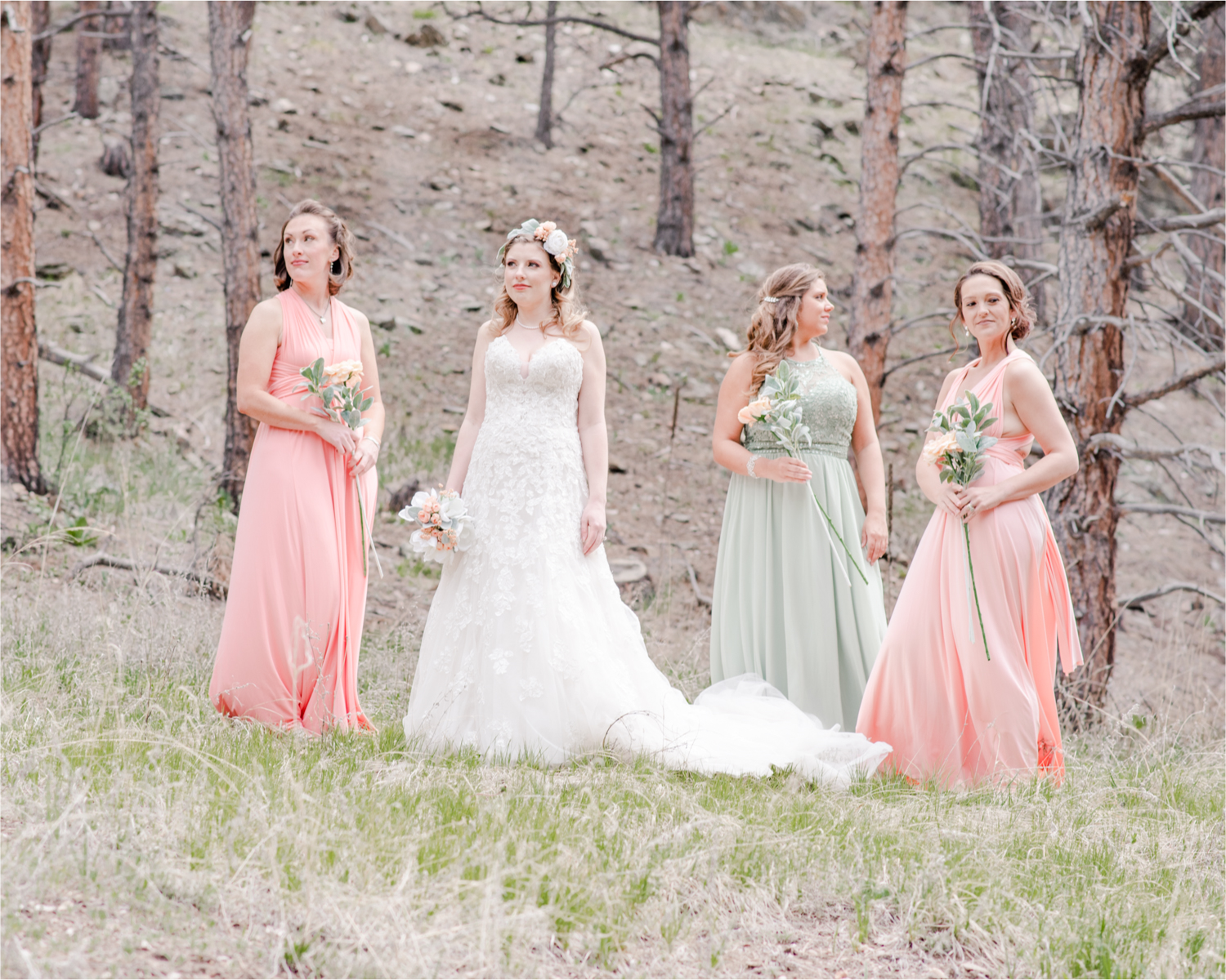 Rustic Rocky Mountain Wedding in Loveland Colorado | Britni Girard Photography | Romantic Morning Brunch Wedding with big surprises for guests | Rain and Shine