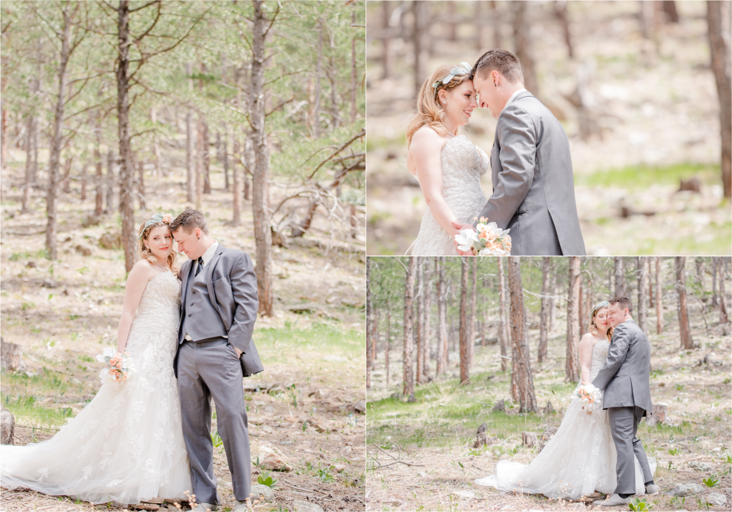 Rustic Rocky Mountain Wedding in Loveland Colorado | Britni Girard Photography | Romantic Morning Brunch Wedding with big surprises for guests | Rain and Shine