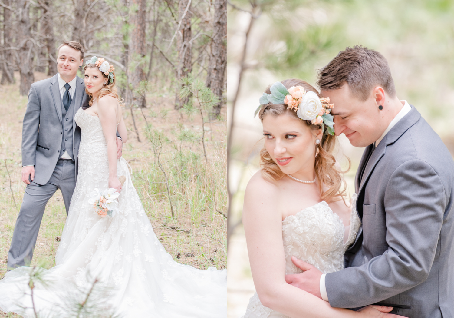 Rustic Rocky Mountain Wedding in Loveland Colorado | Britni Girard Photography | Romantic Morning Brunch Wedding with big surprises for guests | Rain and Shine