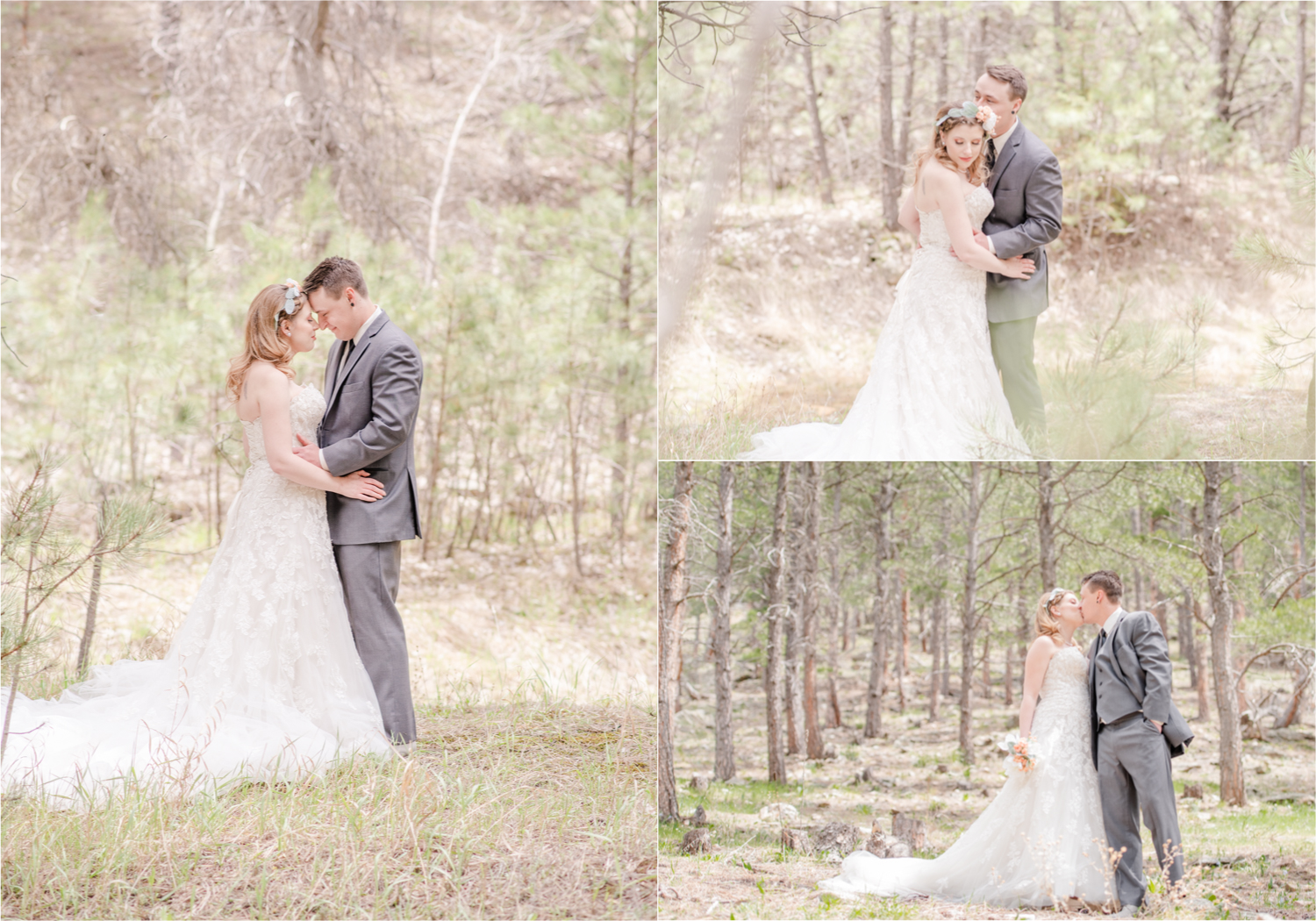 Rustic Rocky Mountain Wedding in Loveland Colorado | Britni Girard Photography | Romantic Morning Brunch Wedding with big surprises for guests | Rain and Shine