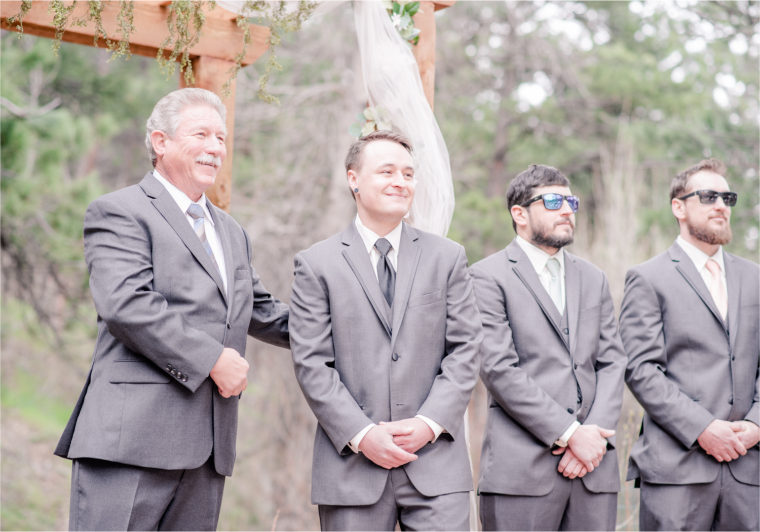 Rustic Rocky Mountain Wedding in Loveland Colorado | Britni Girard Photography | Romantic Morning Brunch Wedding with big surprises for guests | Rain and Shine