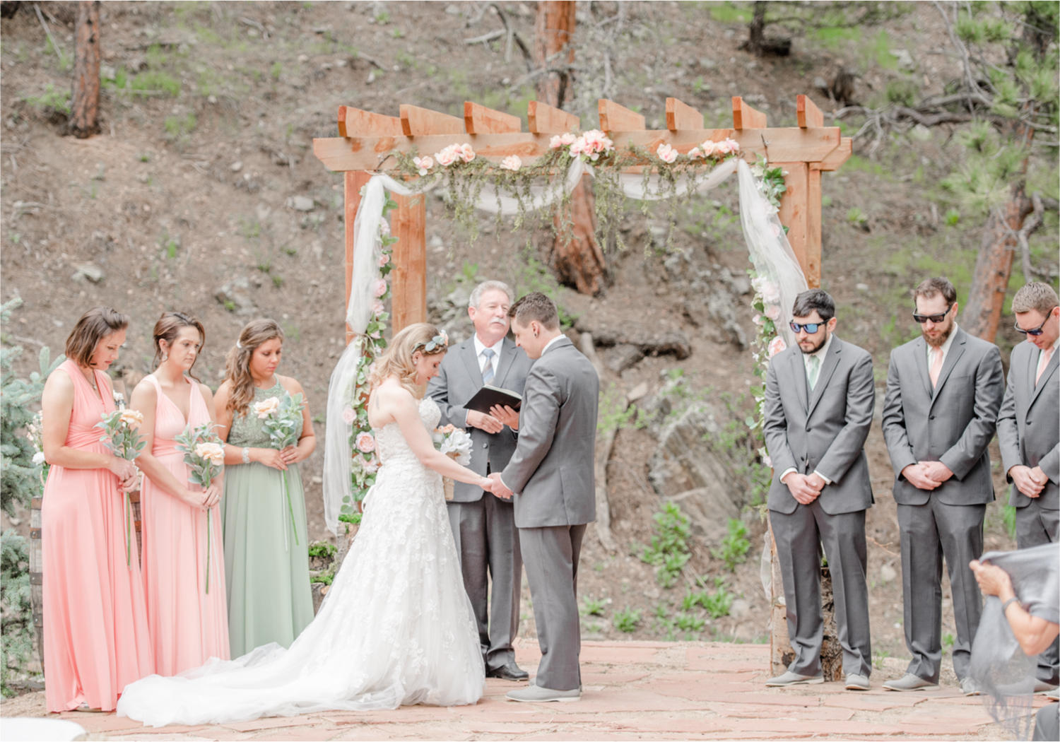Rustic Rocky Mountain Wedding in Loveland Colorado | Britni Girard Photography | Romantic Morning Brunch Wedding with big surprises for guests | Rain and Shine