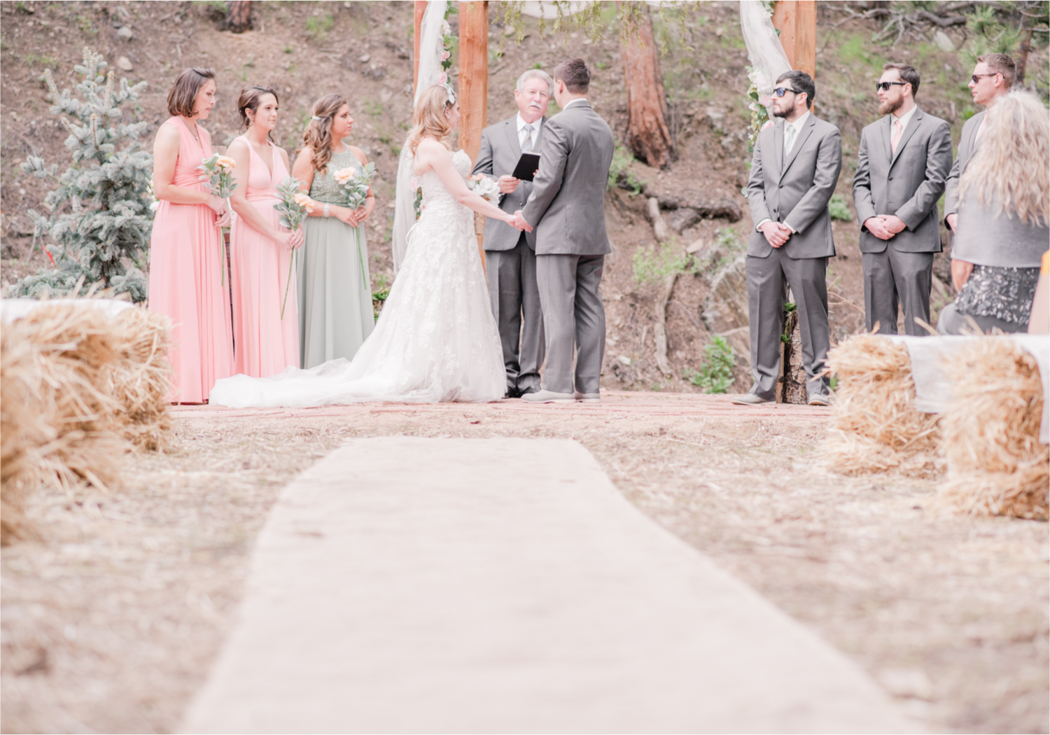 Rustic Rocky Mountain Wedding in Loveland Colorado | Britni Girard Photography | Romantic Morning Brunch Wedding with big surprises for guests | Rain and Shine