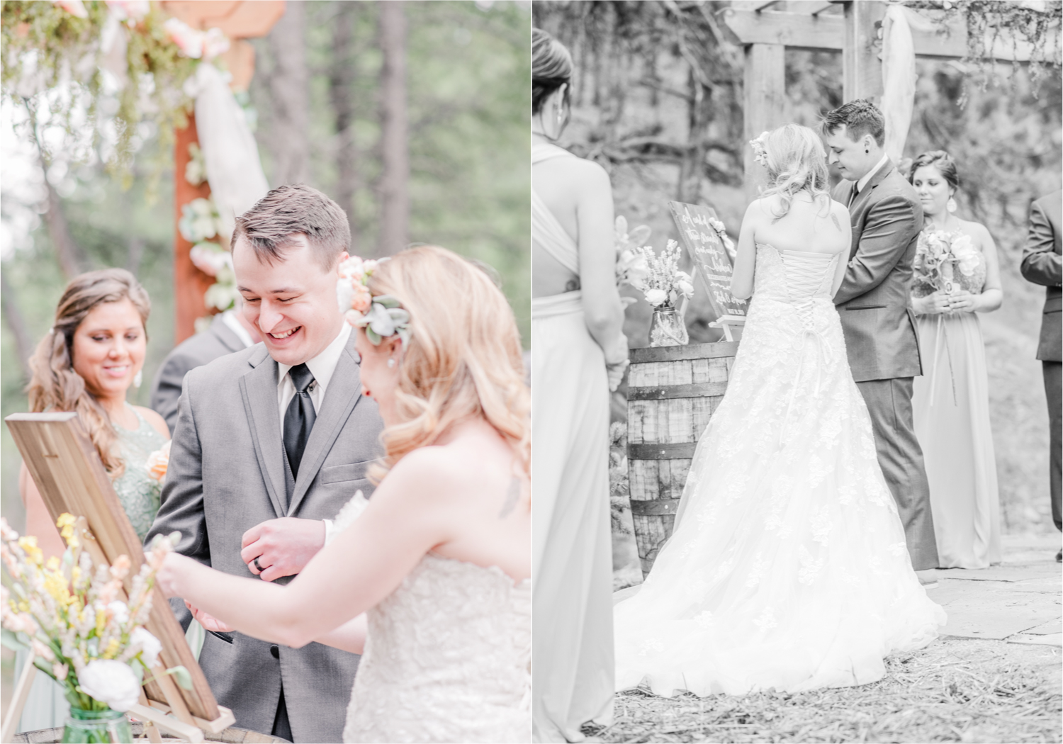Rustic Rocky Mountain Wedding in Loveland Colorado | Britni Girard Photography | Romantic Morning Brunch Wedding with big surprises for guests | Rain and Shine