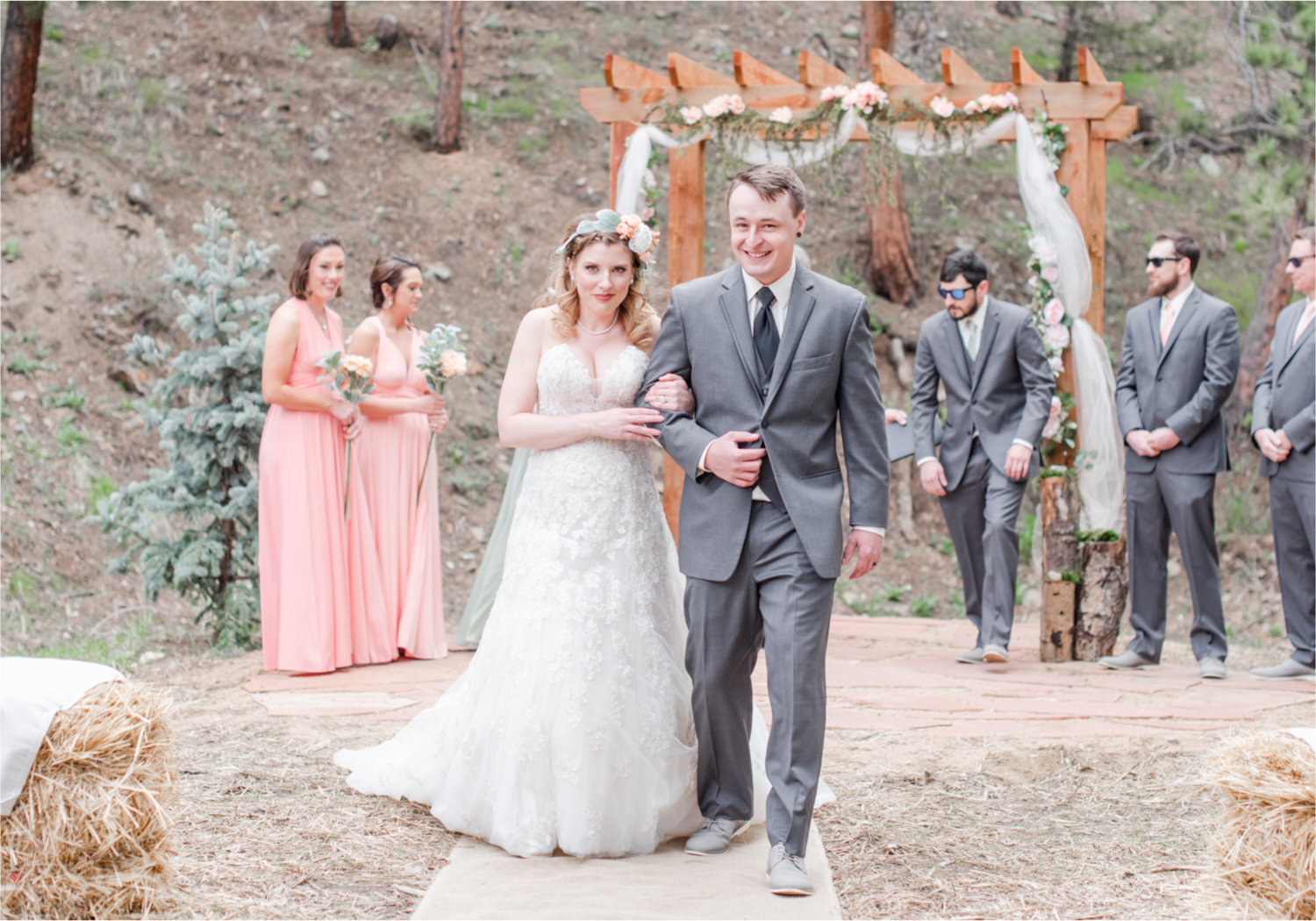 Rustic Rocky Mountain Wedding in Loveland Colorado | Britni Girard Photography | Romantic Morning Brunch Wedding with big surprises for guests | Rain and Shine