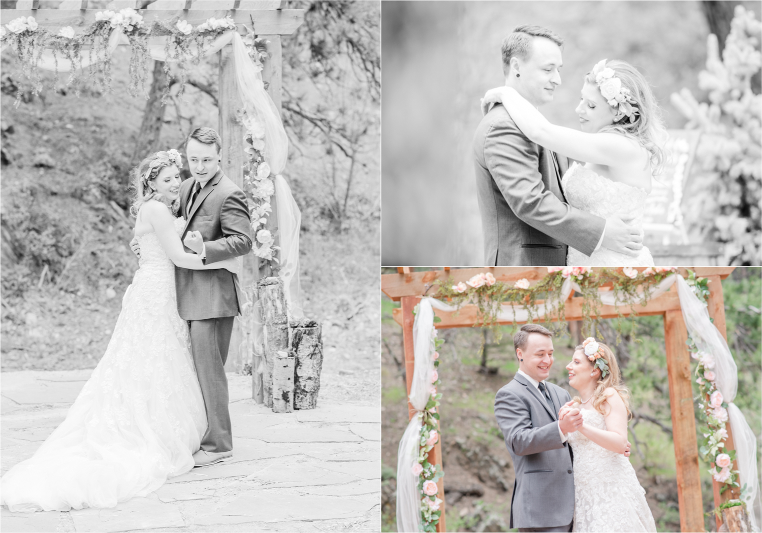 Rustic Rocky Mountain Wedding in Loveland Colorado | Britni Girard Photography | Romantic Morning Brunch Wedding with big surprises for guests | Rain and Shine