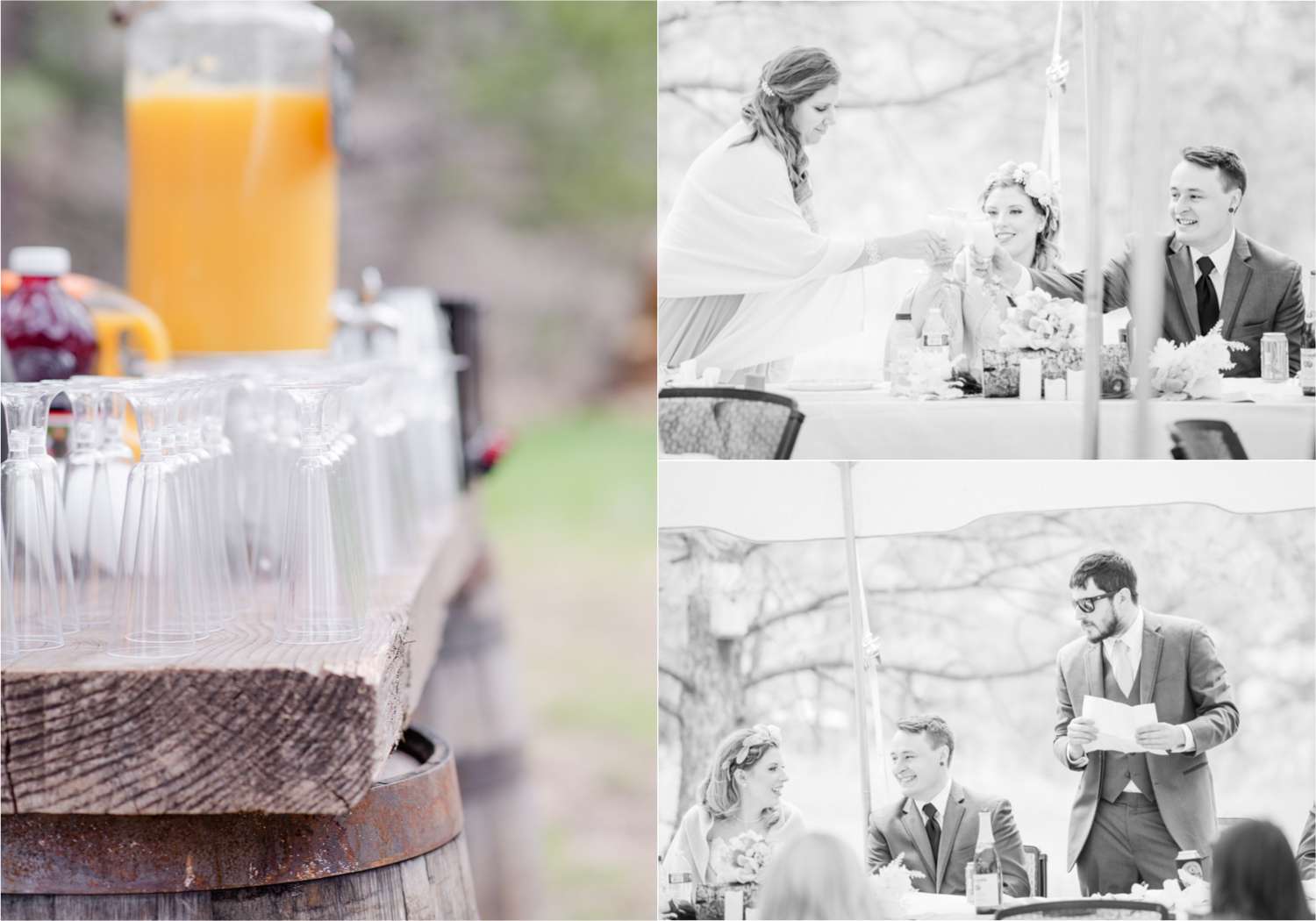Rustic Rocky Mountain Wedding in Loveland Colorado | Britni Girard Photography | Romantic Morning Brunch Wedding with big surprises for guests | Rain and Shine
