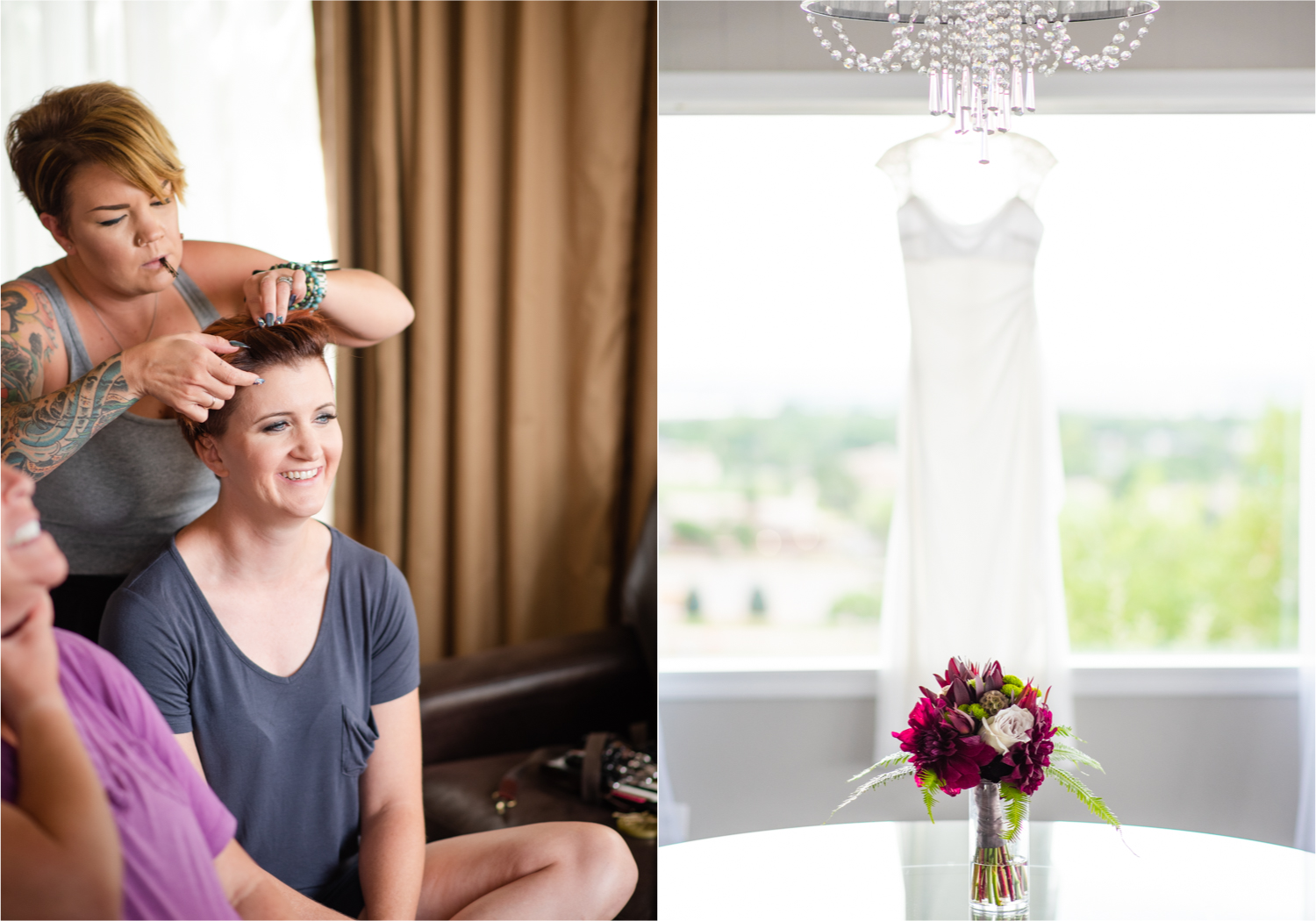 Modern Romantic wedding at Wedgwood Weddings Brittany Hill in Denver Colorado | Britni Girard Photography | Whiskey unity ceremony and live band The Burroughs are highlights of this musician couples wedding | Dragonfly Floral Company