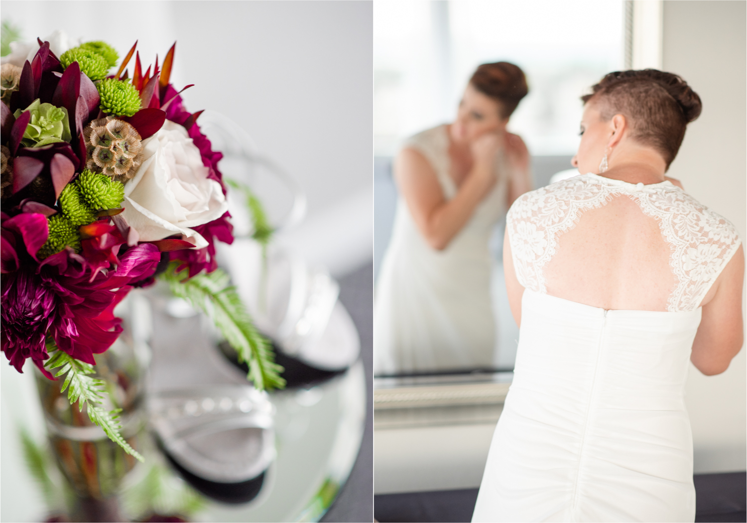 Modern Romantic wedding at Wedgwood Weddings Brittany Hill in Denver Colorado | Britni Girard Photography | Whiskey unity ceremony and live band The Burroughs are highlights of this musician couples wedding | Dragonfly Floral Company