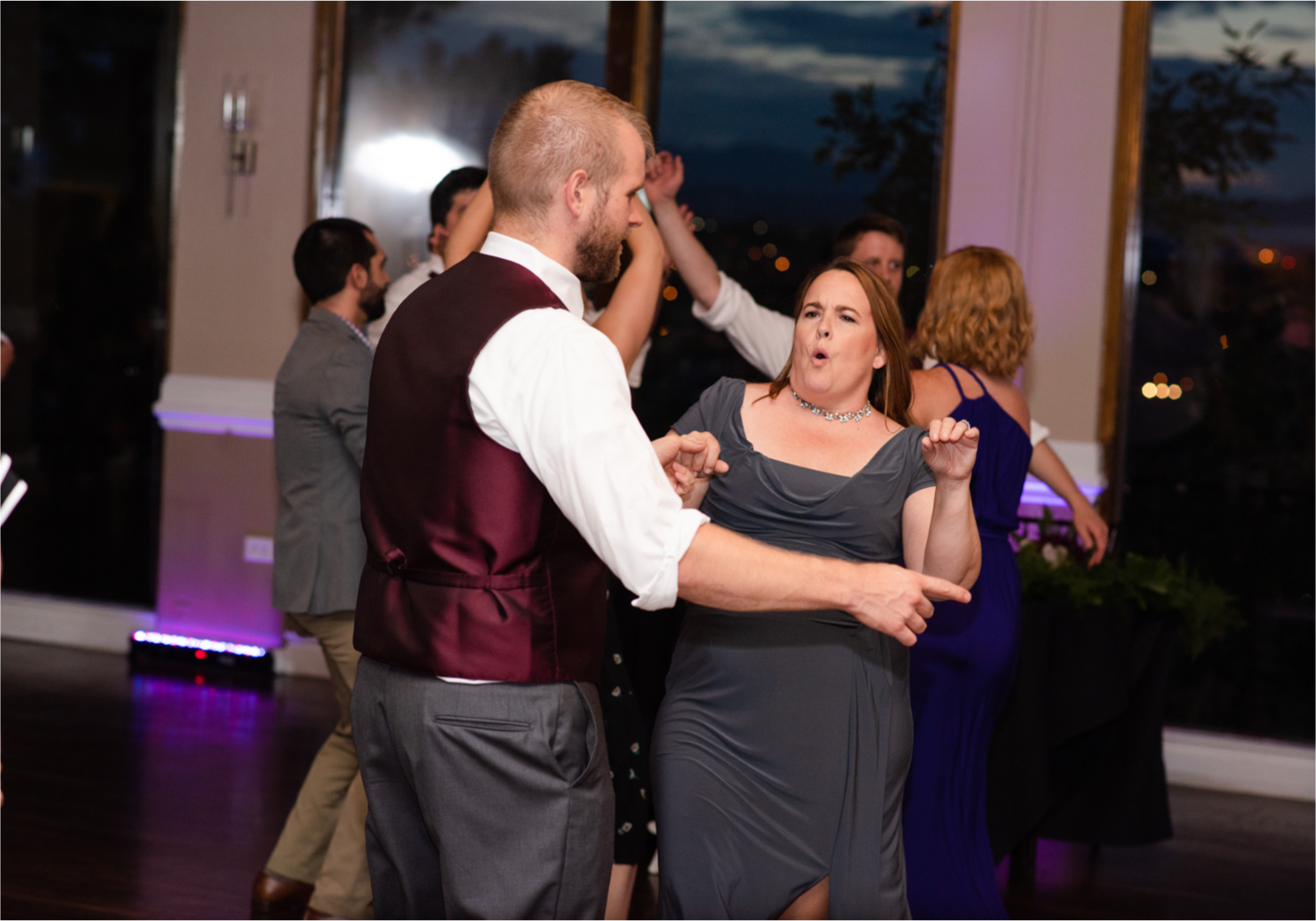 Modern Romantic wedding at Wedgwood Weddings Brittany Hill in Denver Colorado | Britni Girard Photography | Whiskey unity ceremony and live band The Burroughs are highlights of this musician couples wedding | Dragonfly Floral Company
