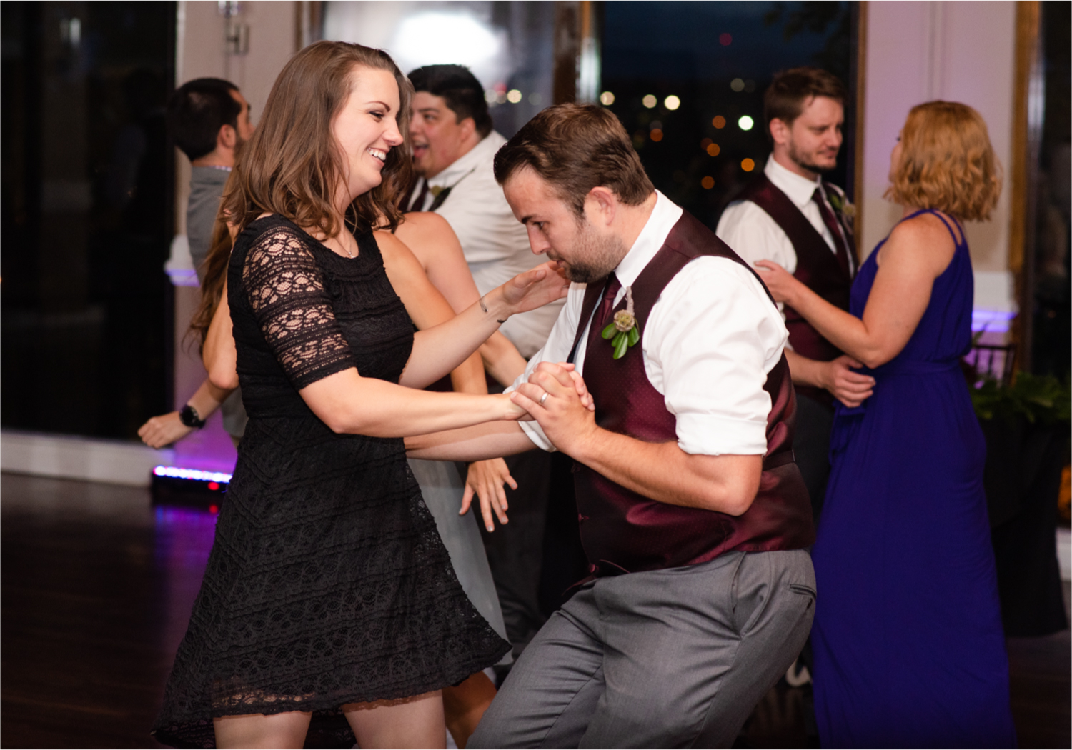 Modern Romantic wedding at Wedgwood Weddings Brittany Hill in Denver Colorado | Britni Girard Photography | Whiskey unity ceremony and live band The Burroughs are highlights of this musician couples wedding | Dragonfly Floral Company