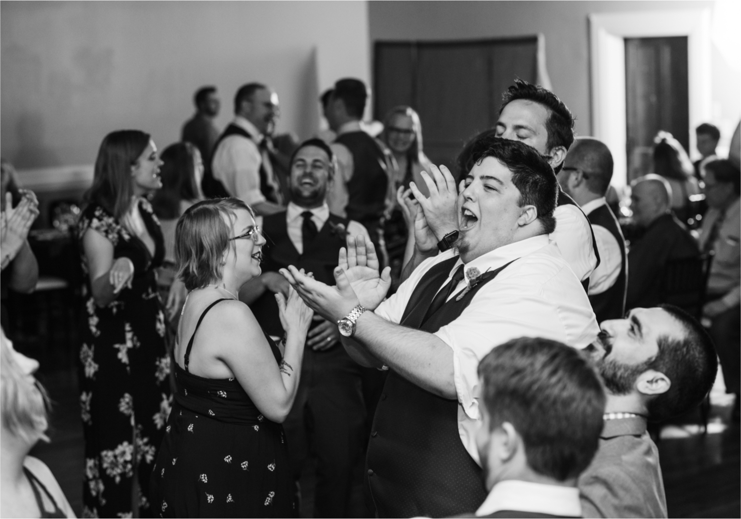 Modern Romantic wedding at Wedgwood Weddings Brittany Hill in Denver Colorado | Britni Girard Photography | Whiskey unity ceremony and live band The Burroughs are highlights of this musician couples wedding | Dragonfly Floral Company