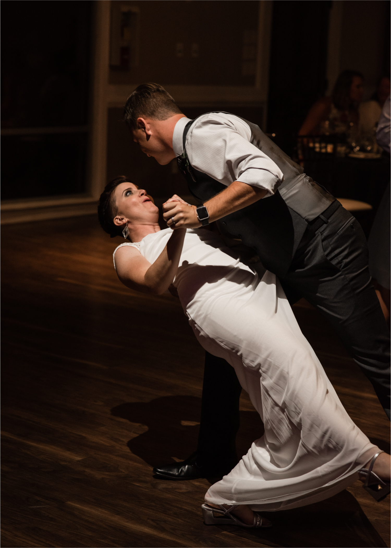 Modern Romantic wedding at Wedgwood Weddings Brittany Hill in Denver Colorado | Britni Girard Photography | Whiskey unity ceremony and live band The Burroughs are highlights of this musician couples wedding | Dragonfly Floral Company