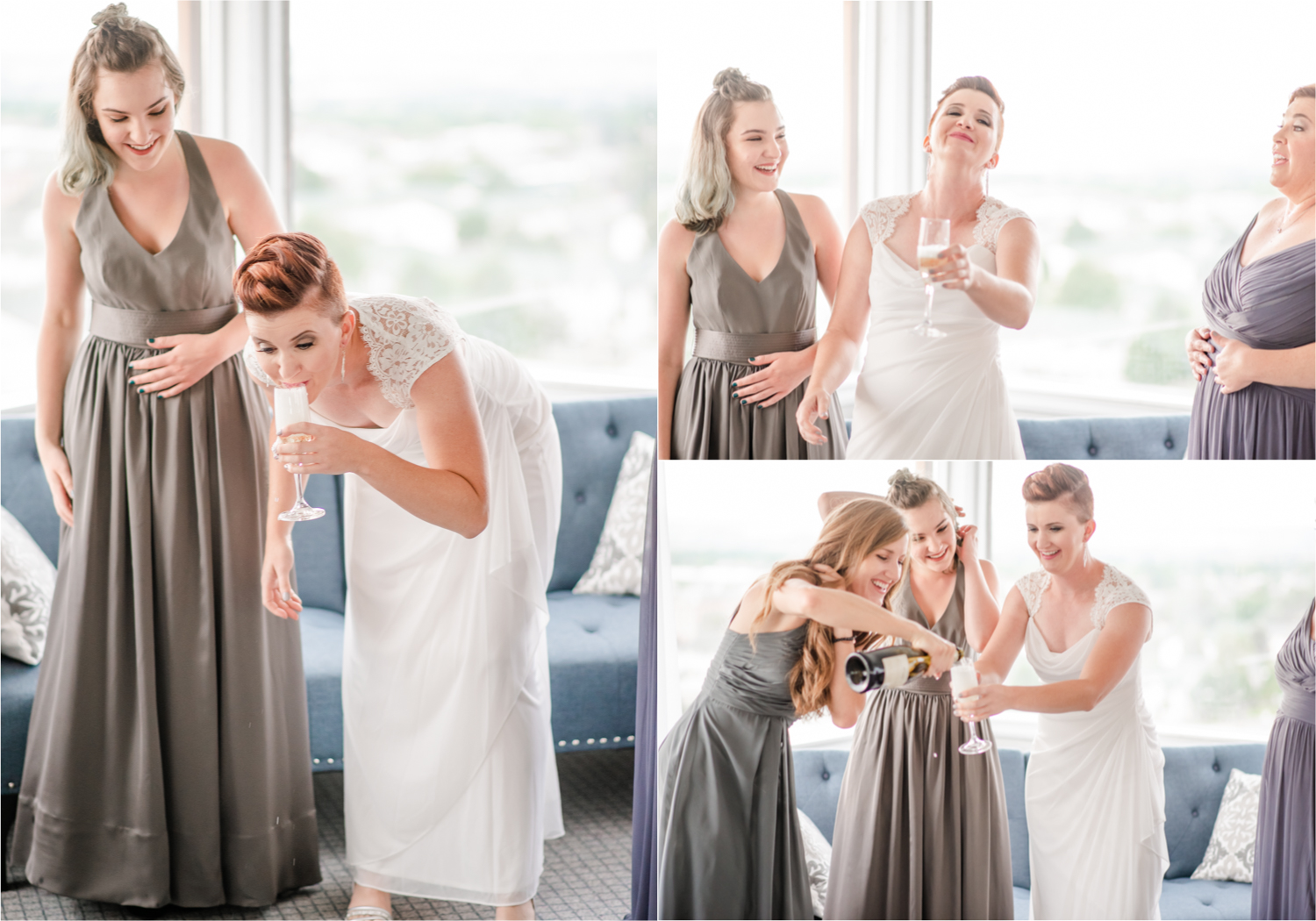 Modern Romantic wedding at Wedgwood Weddings Brittany Hill in Denver Colorado | Britni Girard Photography | Whiskey unity ceremony and live band The Burroughs are highlights of this musician couples wedding | Dragonfly Floral Company
