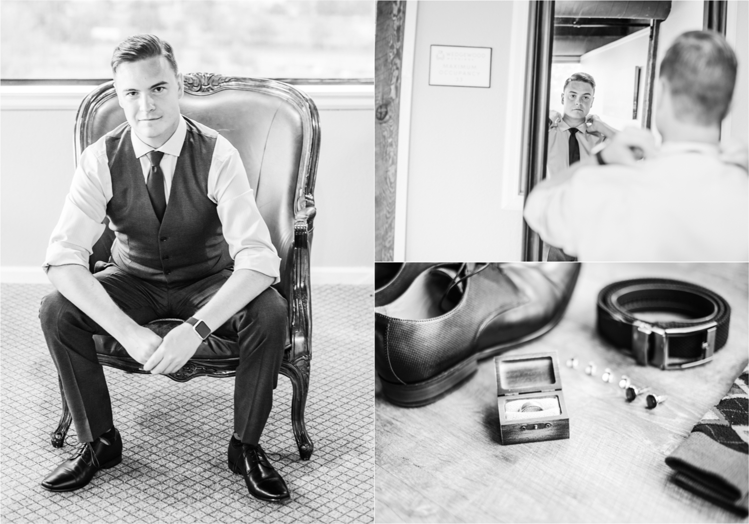 Modern Romantic wedding at Wedgwood Weddings Brittany Hill in Denver Colorado | Britni Girard Photography | Whiskey unity ceremony and live band The Burroughs are highlights of this musician couples wedding | Dragonfly Floral Company